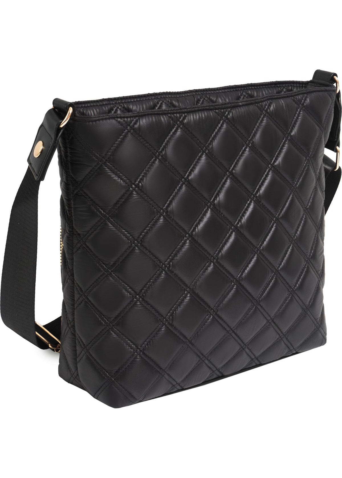 Joan & David The Alina Diamond Quilted Crossbody Bag