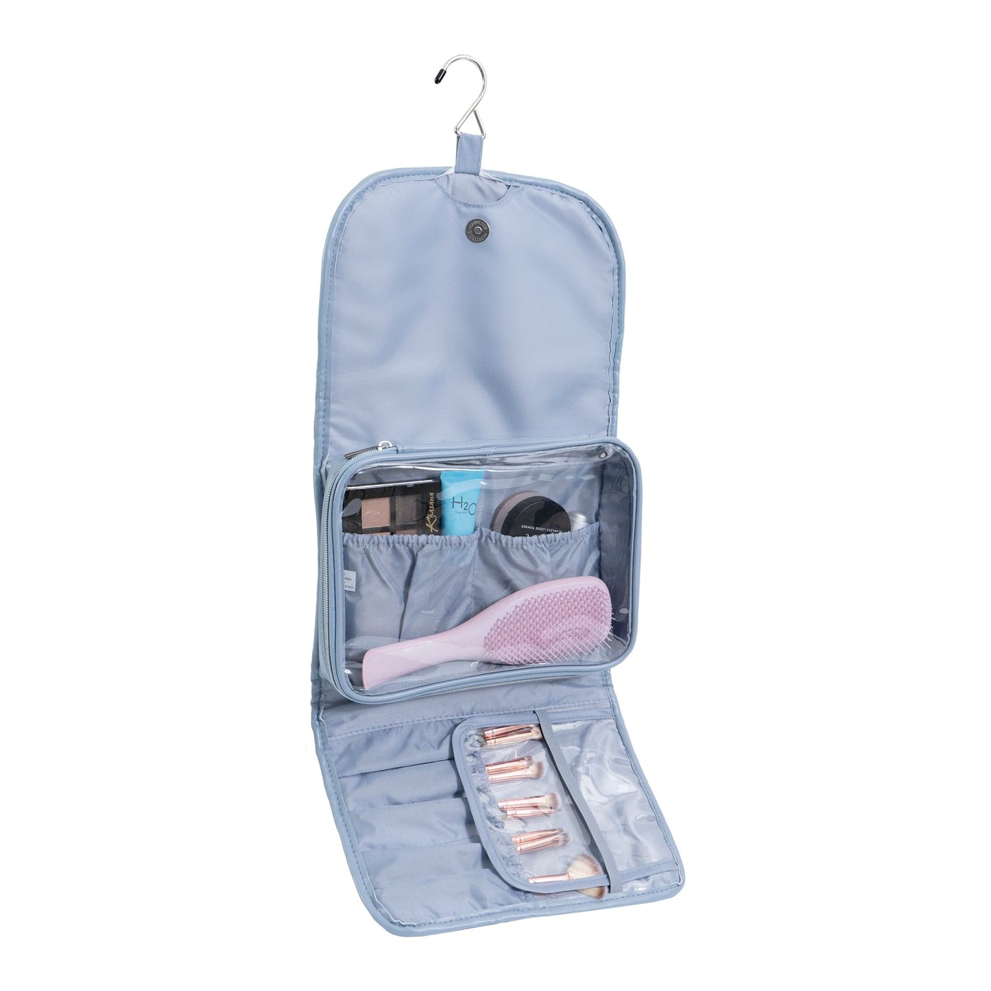 Joan & David The Small Hanging Diagonal Quilted Toiletry Case