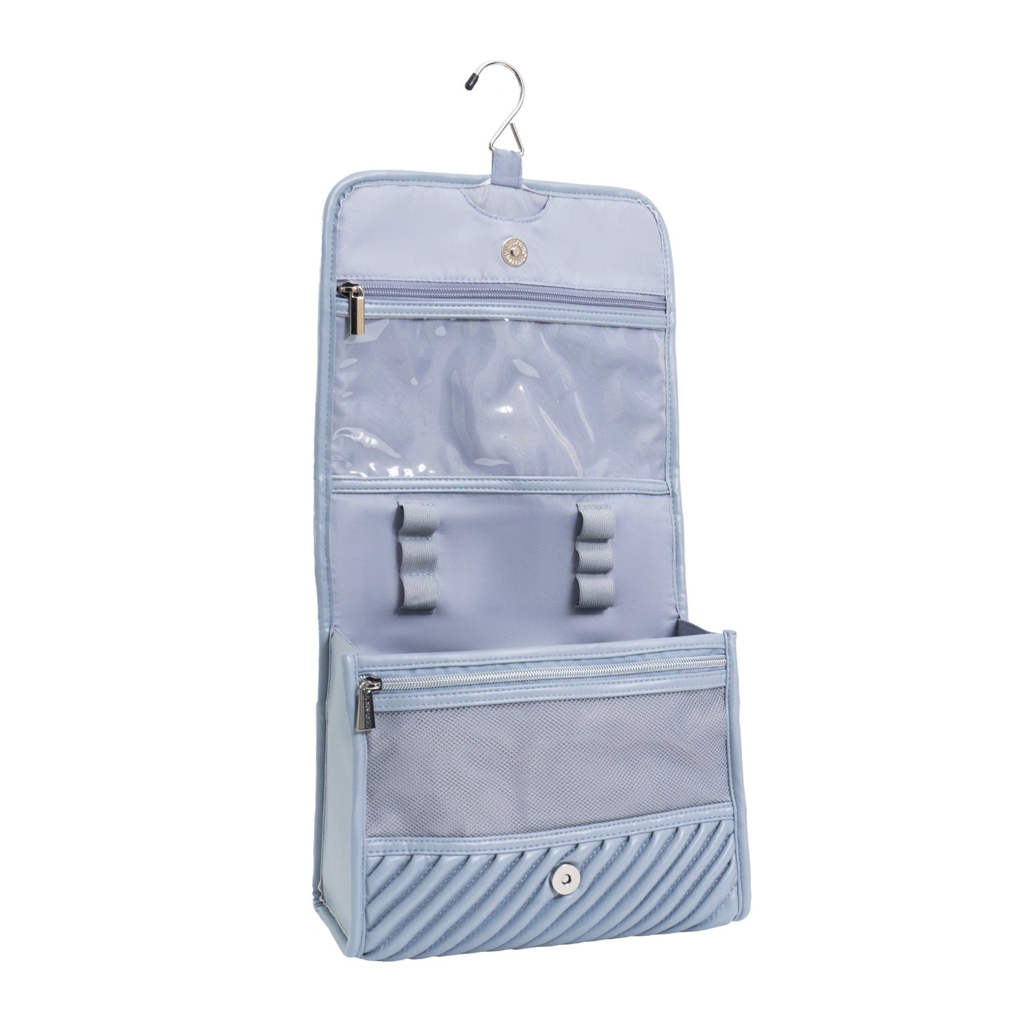 Joan & David The Large Hanging Diagonal Quilted Toiletry Case