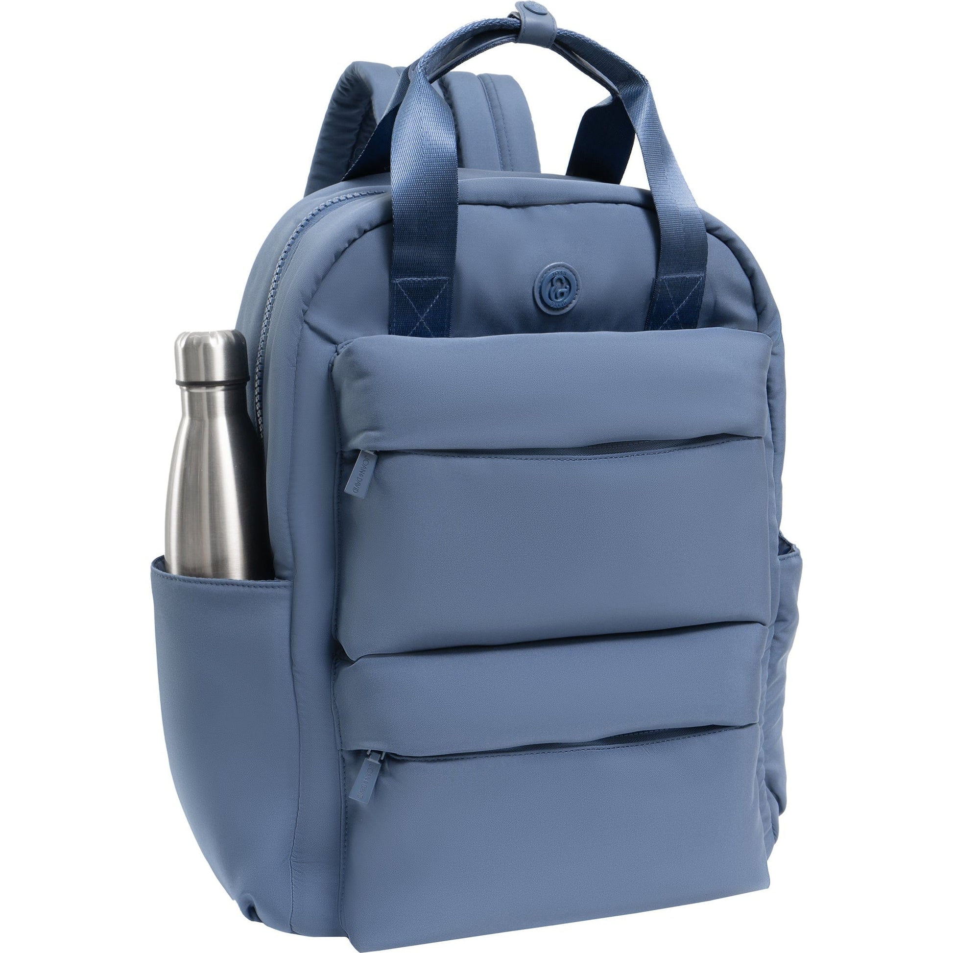adrienne vittadini quilted backpack with 13 inch padded laptop sleeve Joan & David Sport Nylon 18 Inch Pocket Workbook Backpack – Magid NYC