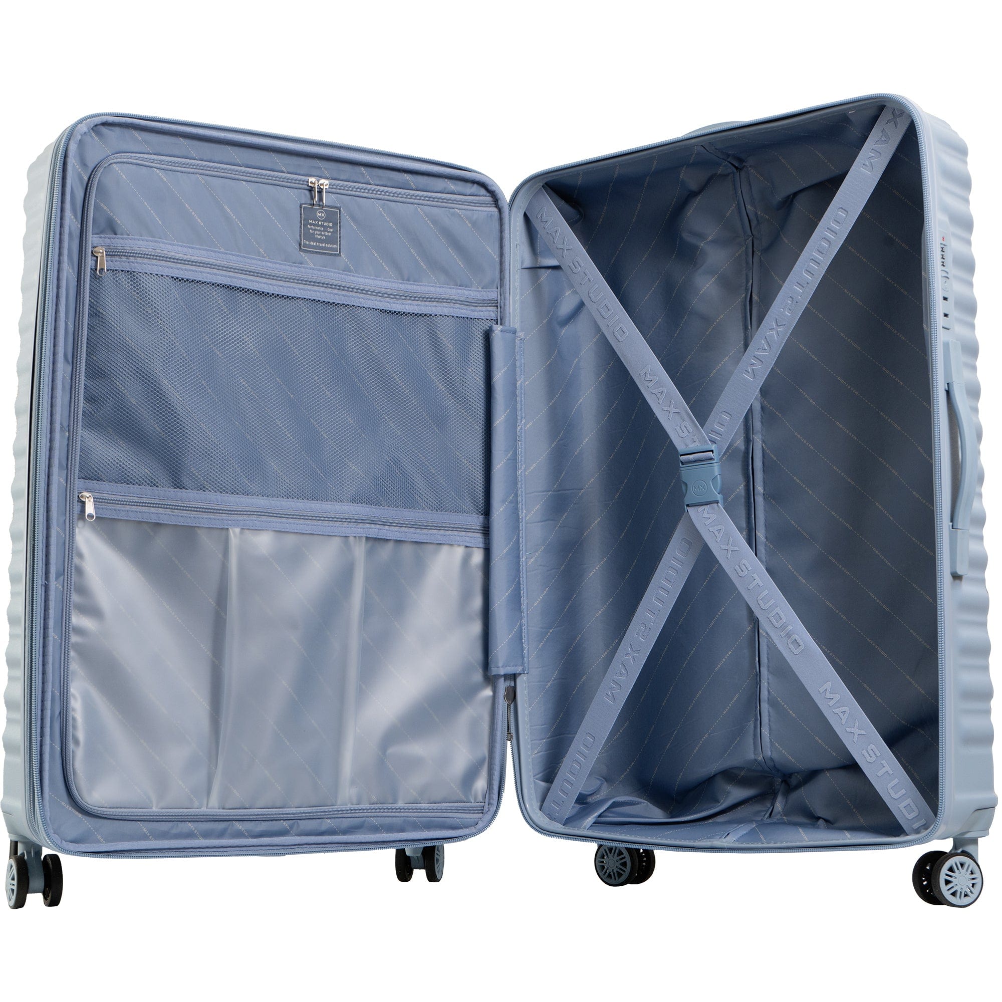Max Studio The Auckland ABS 2-Piece Hard-Sided Luggage Set – Magid NYC