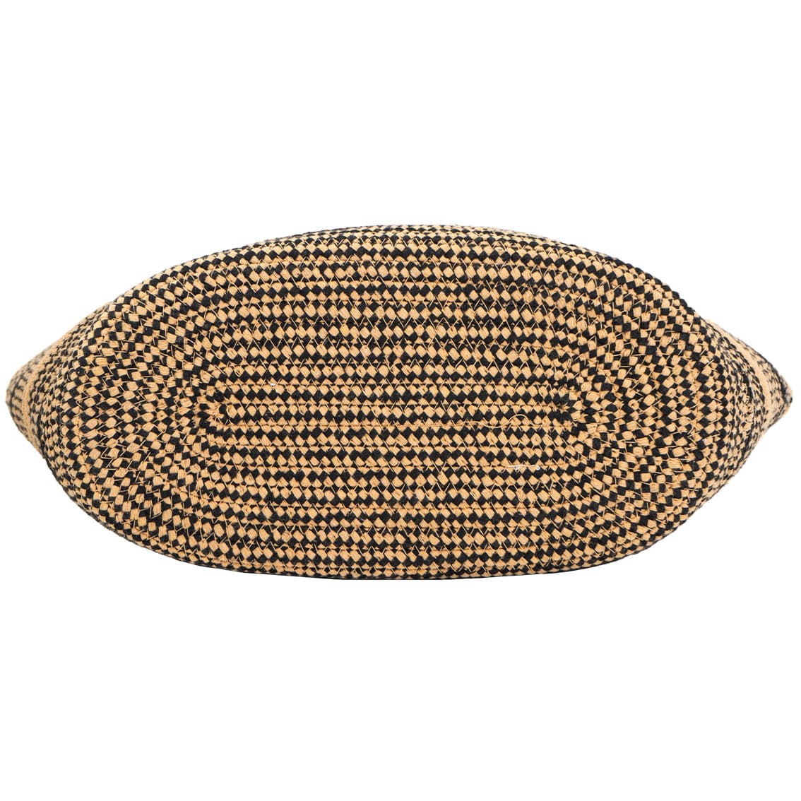 Magid Natural Cotton Woven Knot Shoulder Woven Tote