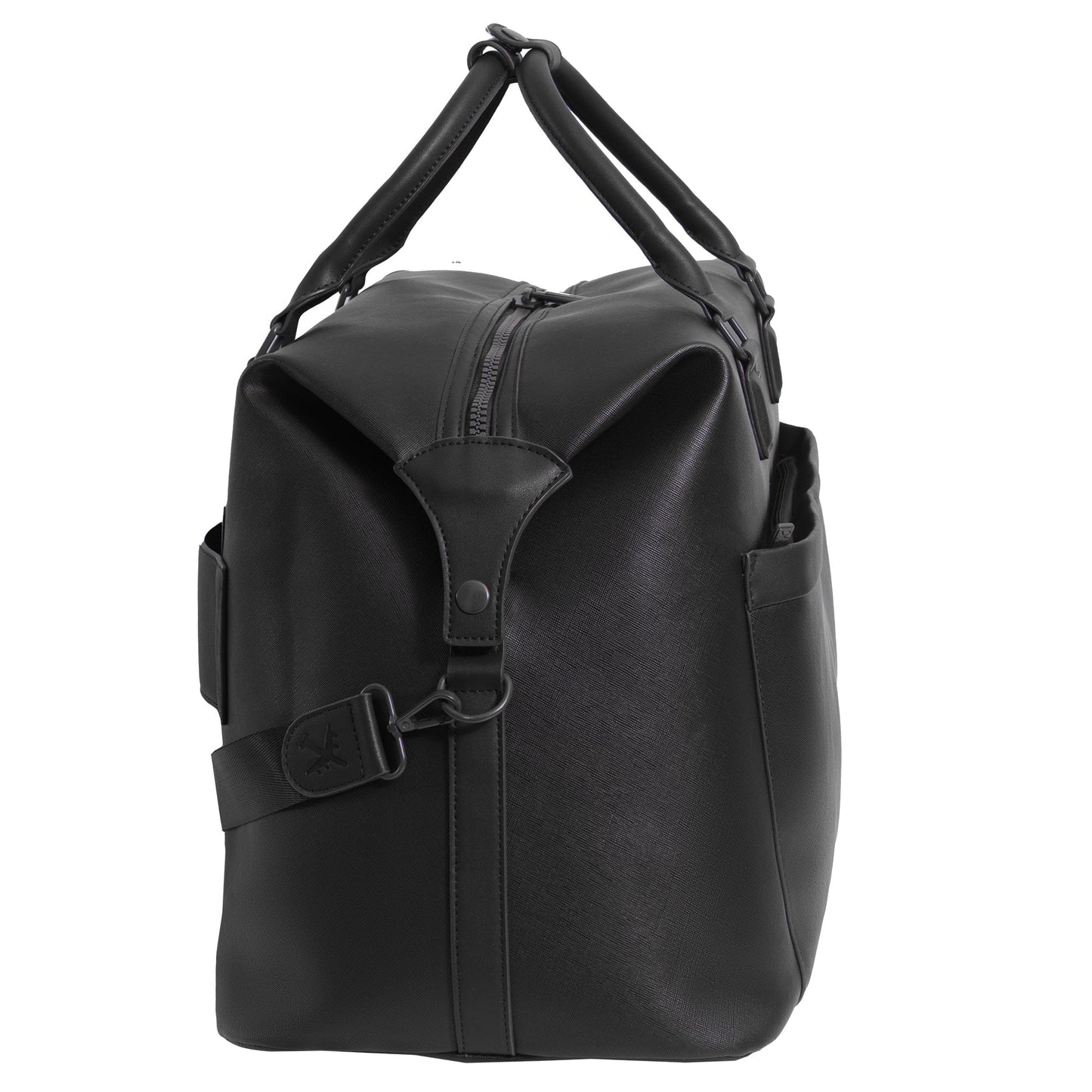 Boarding Pass The Santorini Vegan Saffiano Leather Duffel