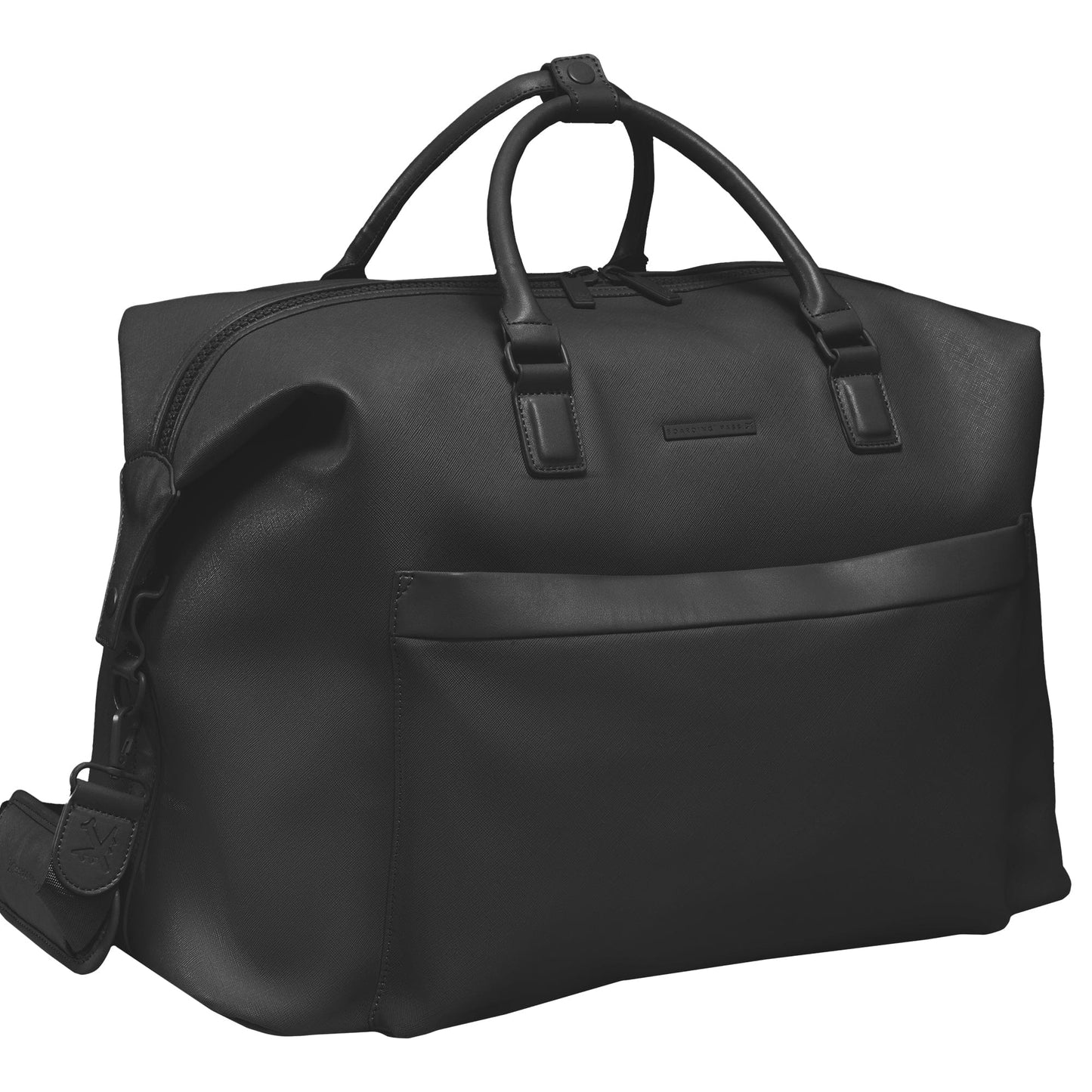 Boarding Pass The Santorini Vegan Saffiano Leather Duffel