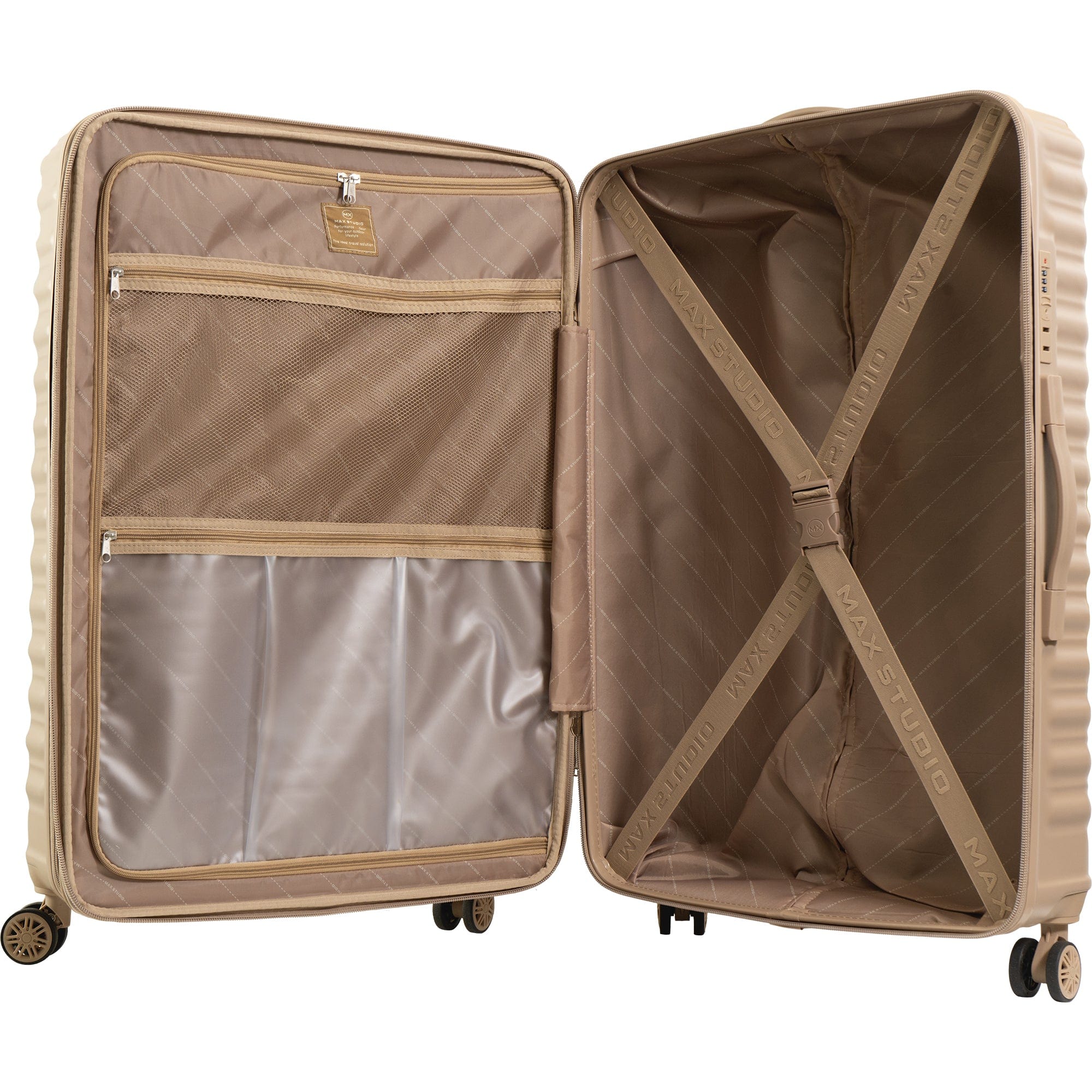 Max Studio The Auckland ABS 2-Piece Hard-Sided Luggage Set – Magid NYC