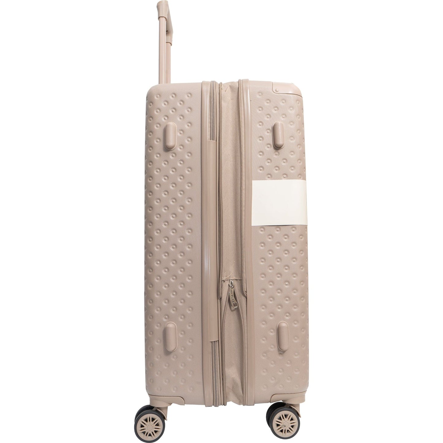 Max Studio Tonal Tufted ABS 2-Piece Hard-Sided Luggage Set