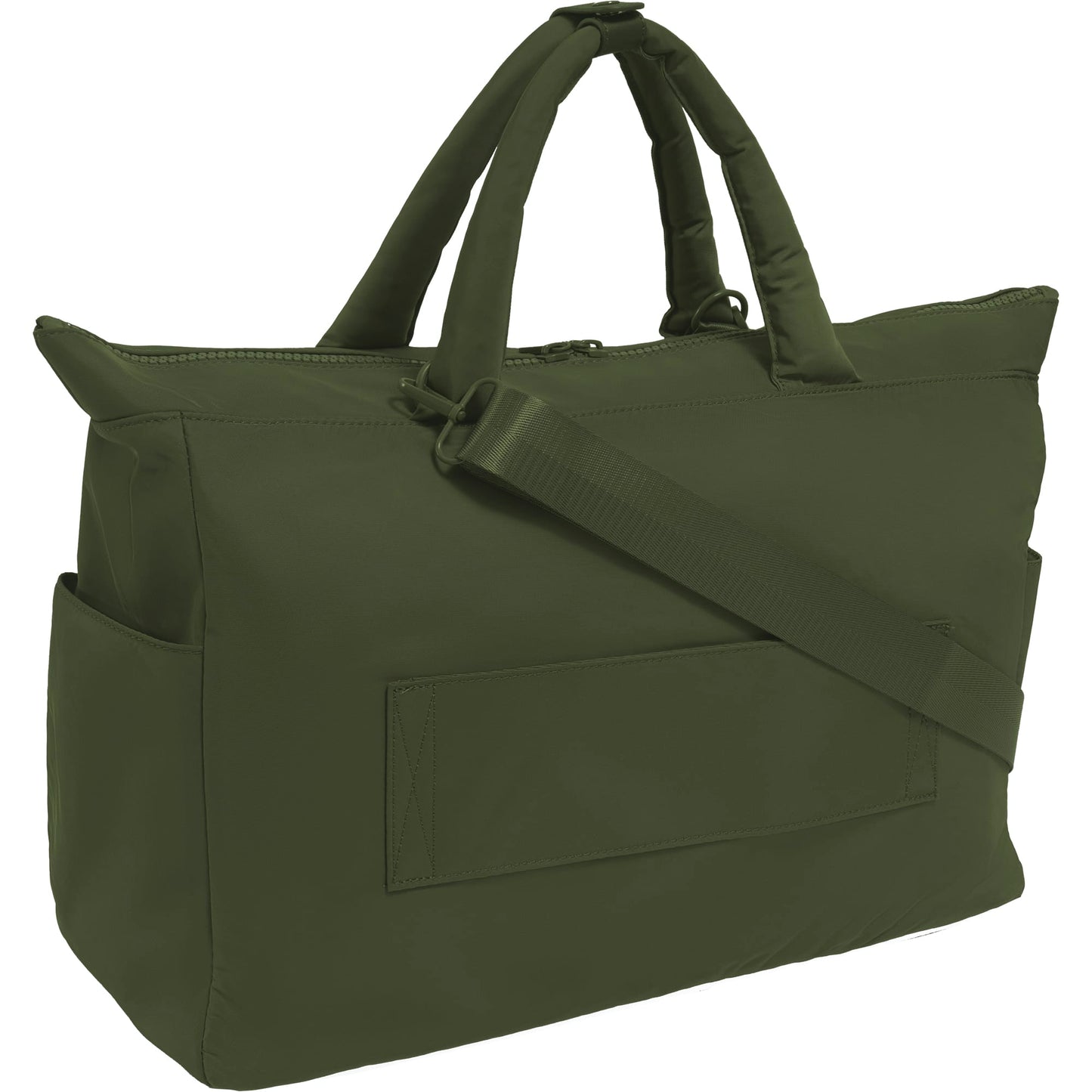 Max Studio The Sylvia 21 Inch Twill Nylon Double Handle Weekender Duffle