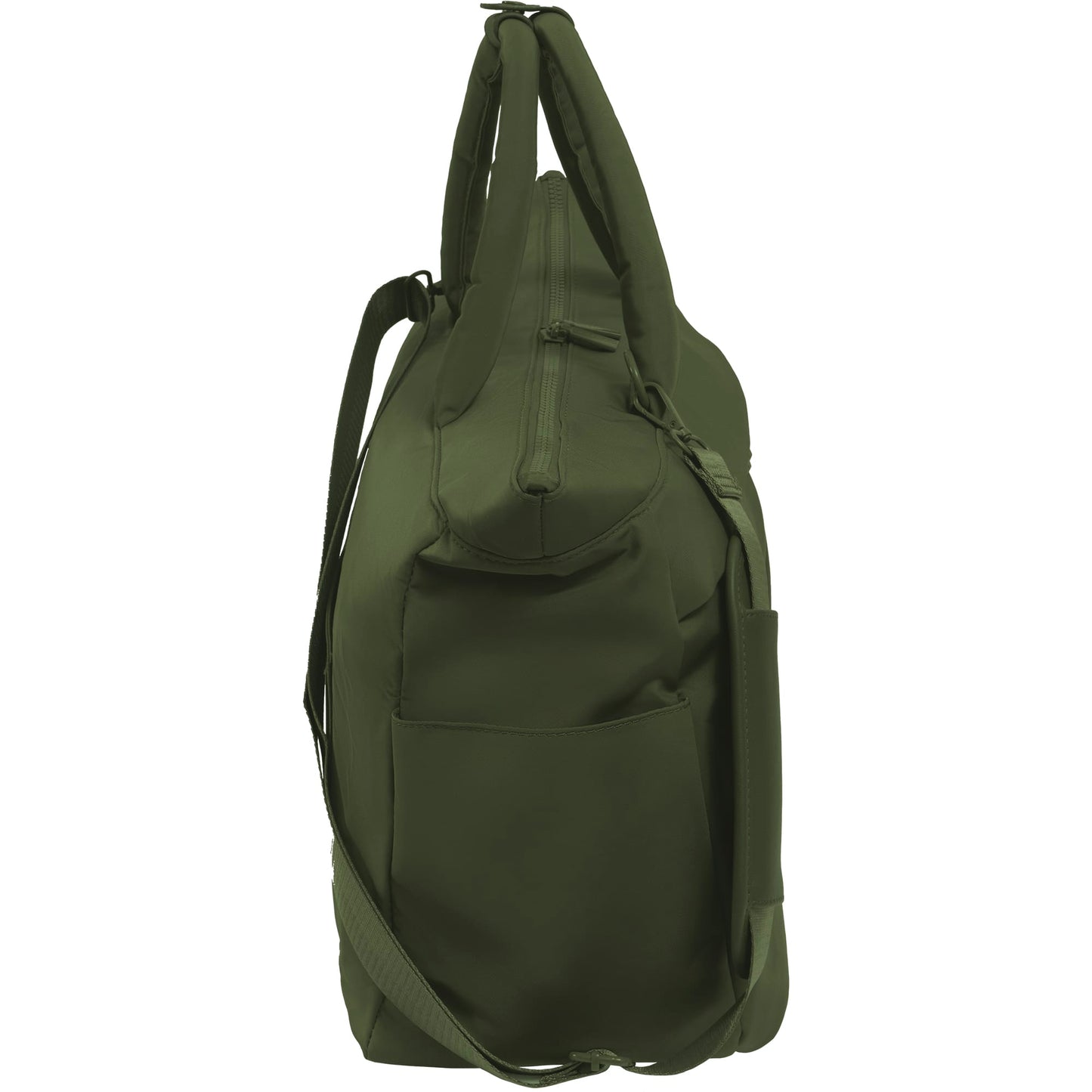 Max Studio The Sylvia 21 Inch Twill Nylon Double Handle Weekender Duffle