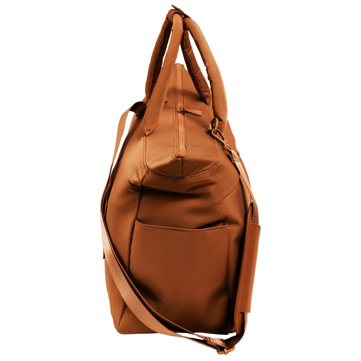 Max Studio The Sylvia 21 Inch Twill Nylon Double Handle Weekender Duffle