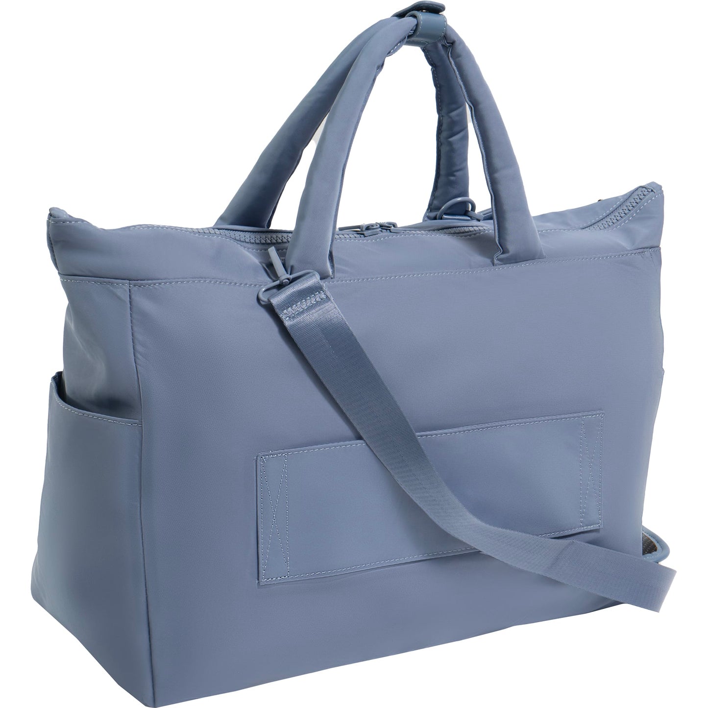 Max Studio The Sylvia 21 Inch Twill Nylon Double Handle Weekender Duffle