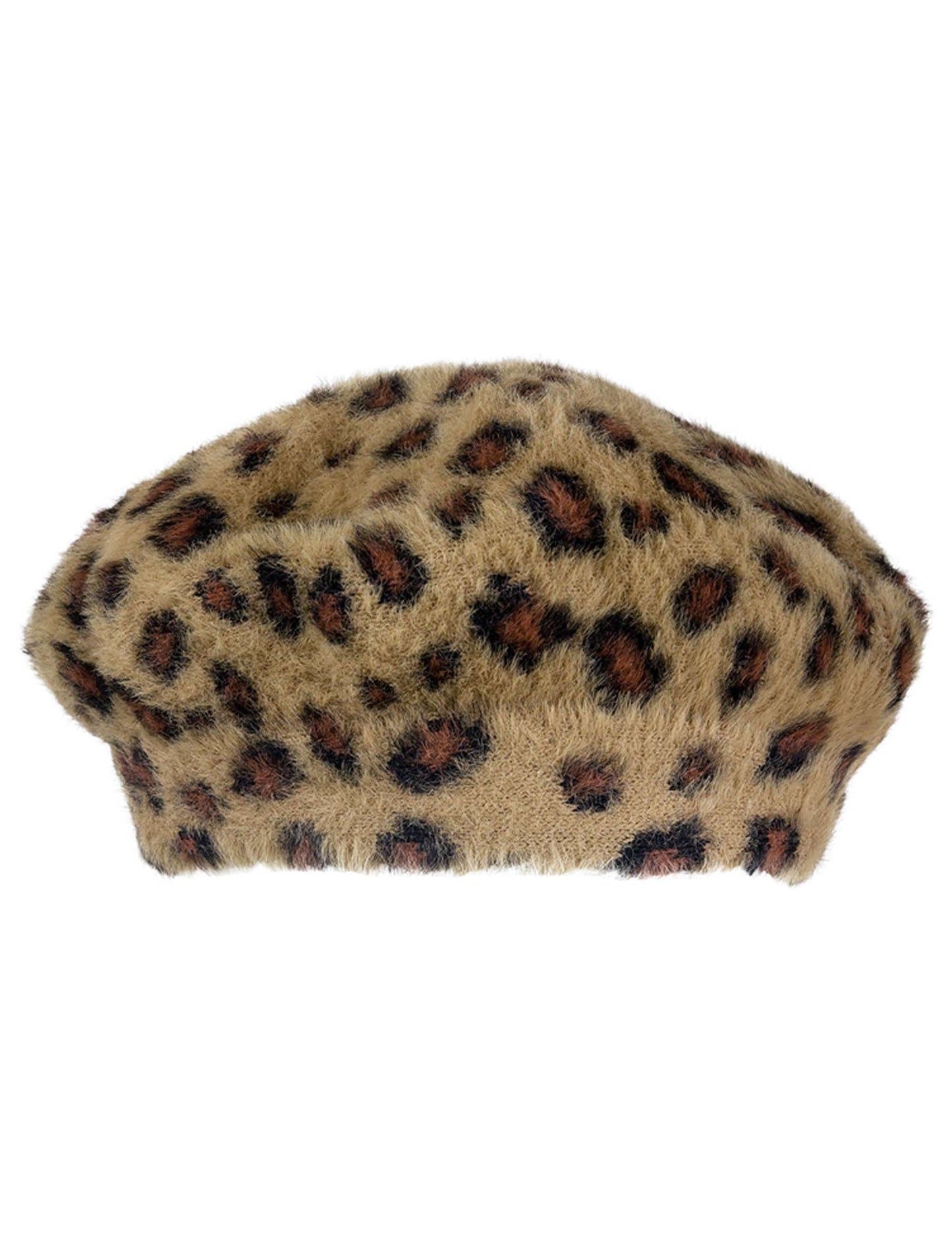 Adrienne Vittadini Leopard Print Beret