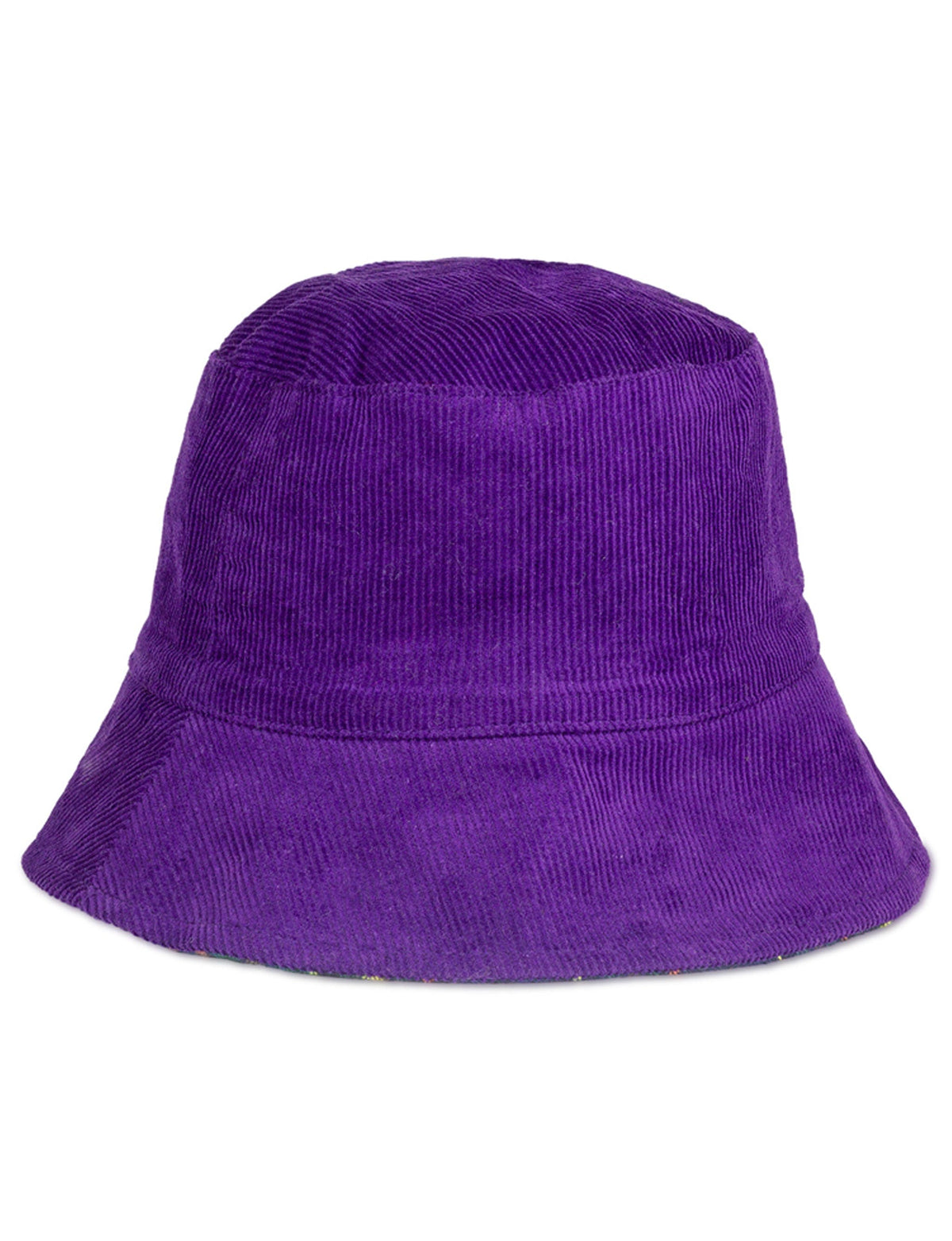 Chiyoda Chapeaux M 57.5 Purple Bucket Hat Vintage Supreme Bucket Hat Brim Text Crusher SS23 PURPLE/WHITE Size  main image 4