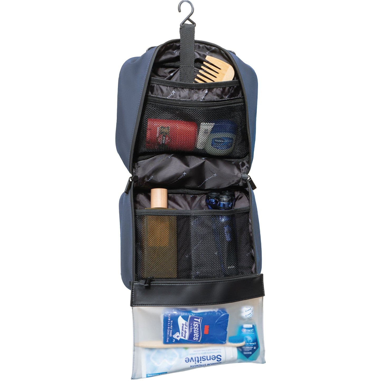 Boarding Pass The Expedition Nylon Hanging Toiletry Case