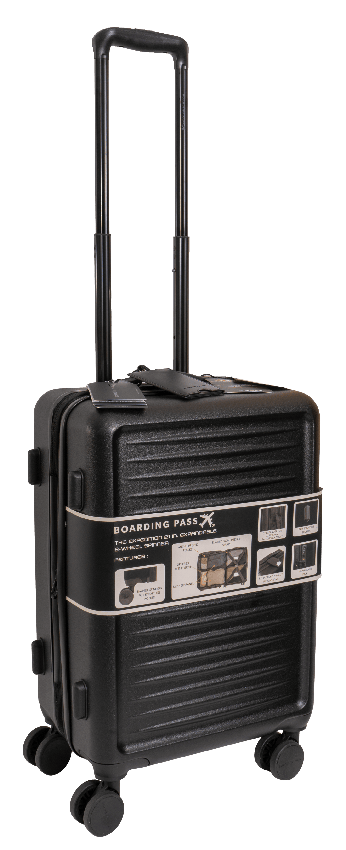 Boarding Pass The Expedition 3 Piece Carry On Luggage & Duffle Set