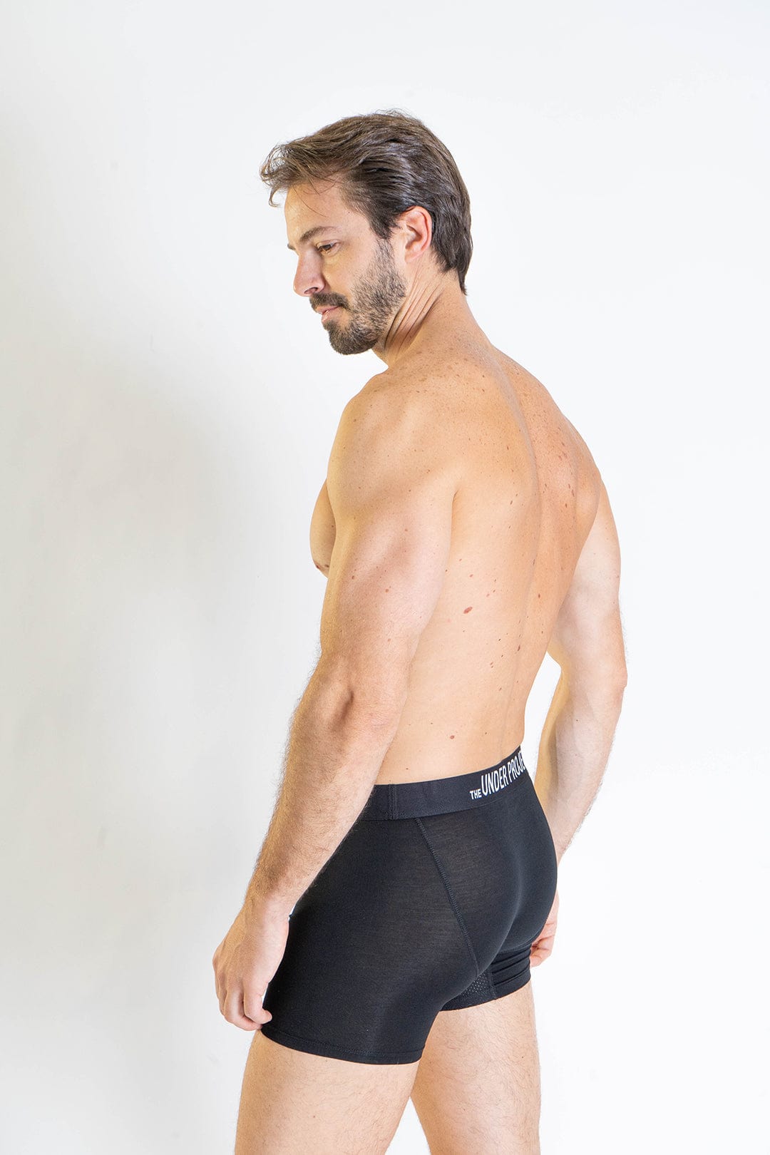 UP Boxers Midnight Black Modal Boxer Brief