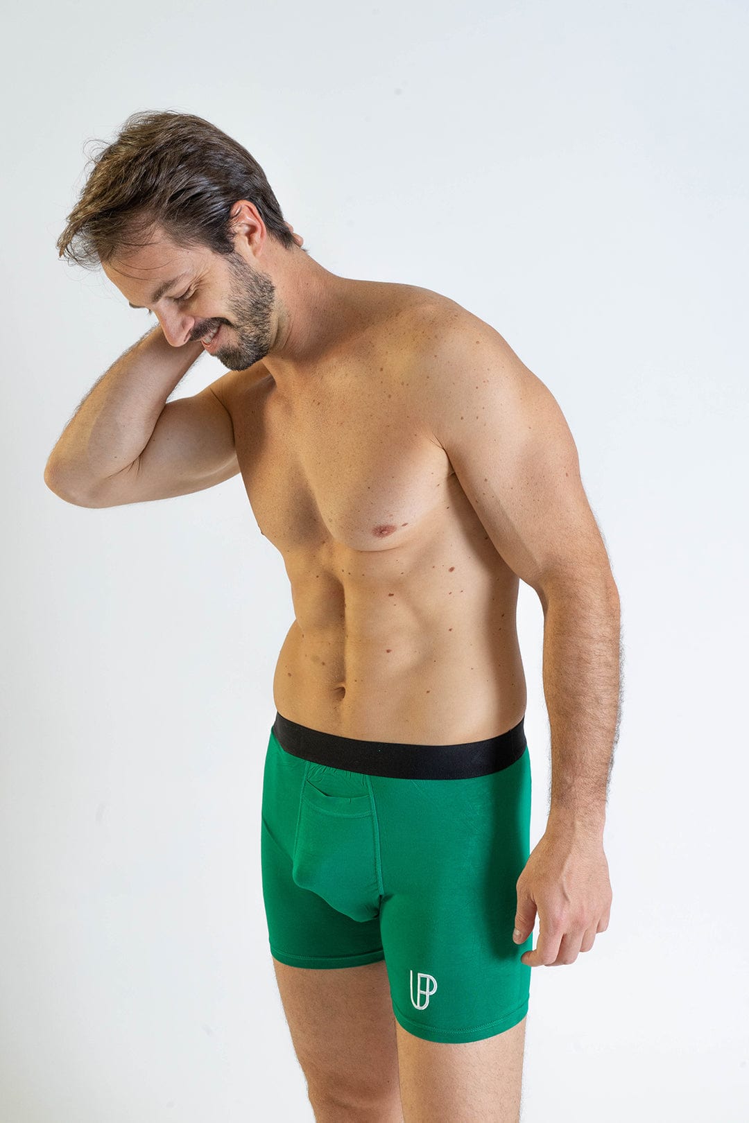 UP Boxers Shamrock Green Modal Boxer Brief