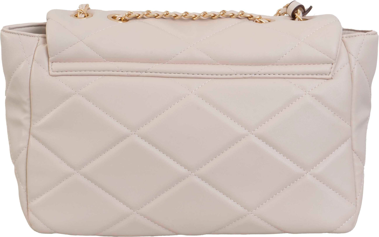 Ellen Tracy Smooth Diamond Quilted Flap Bag