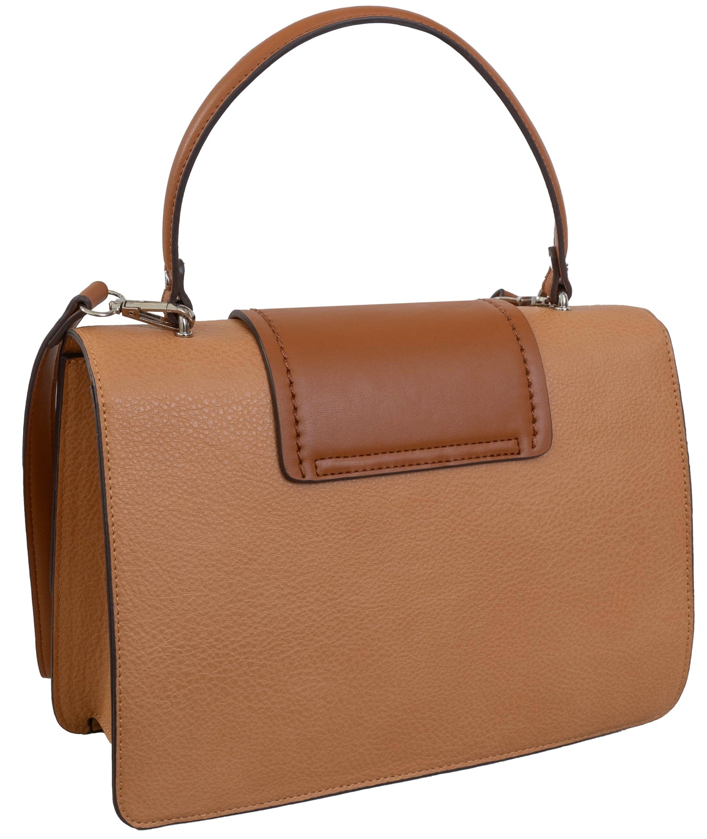 Ellen Tracy Pebble Grain Top Flap Crossbody