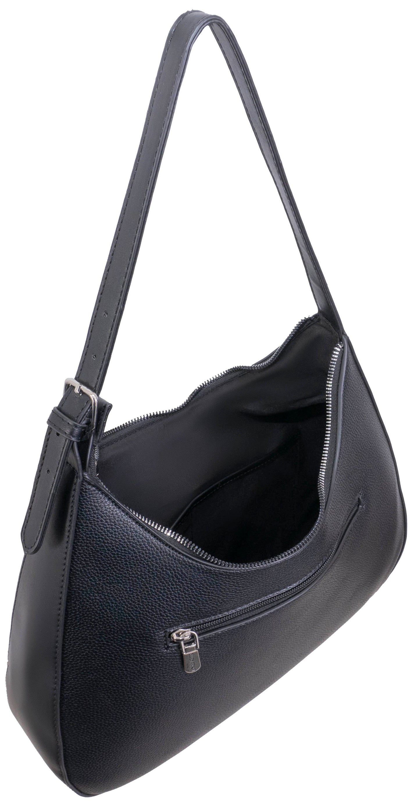 Ellen Tracy Pebble Grain Chain Hobo Bag