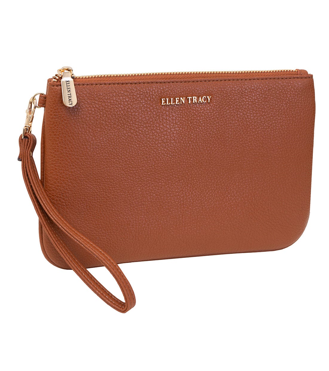 Ellen Tracy Pebble Grain Wristlet