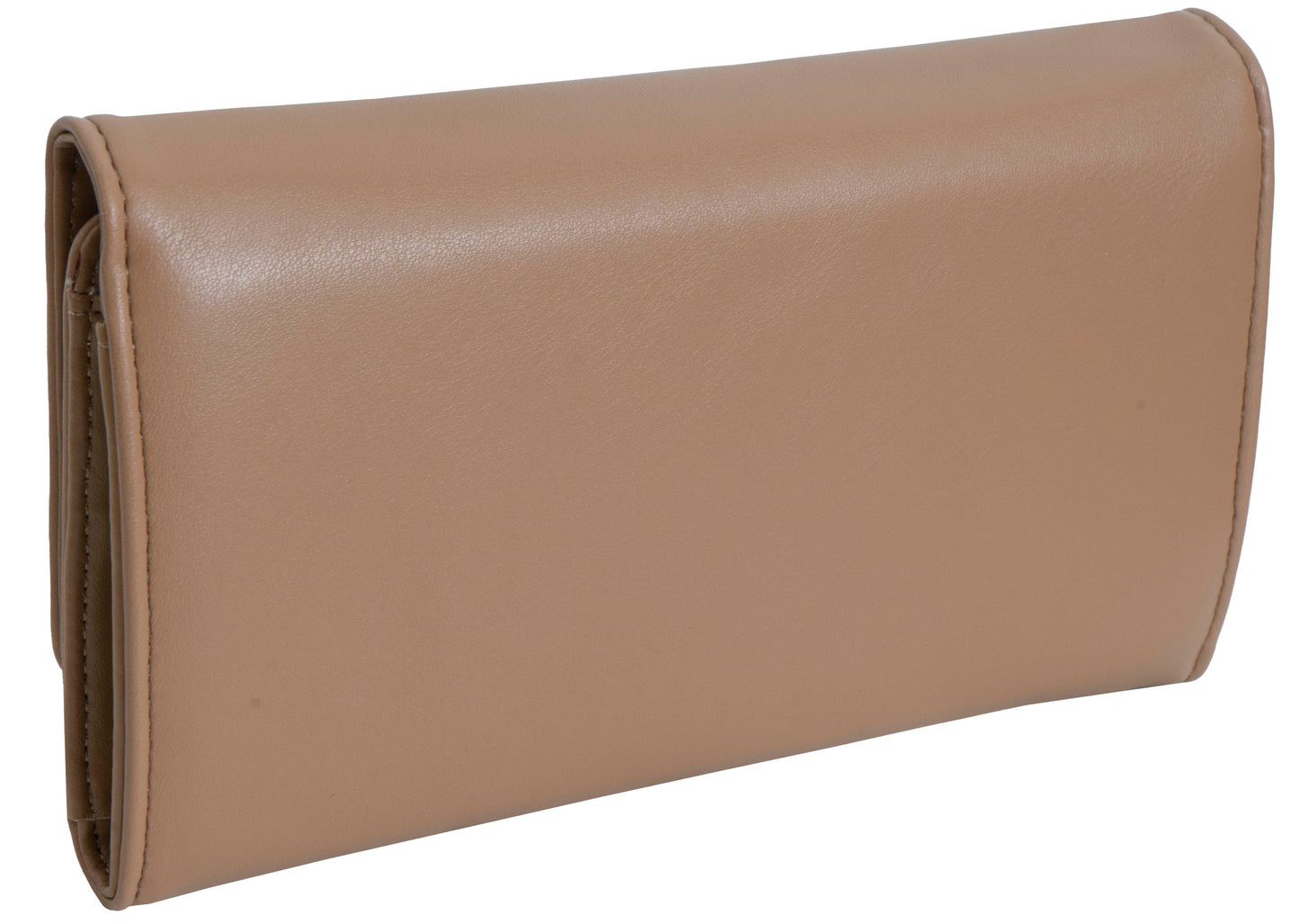 Ellen Tracy Smooth Vachetta Fold Clutch Wallet