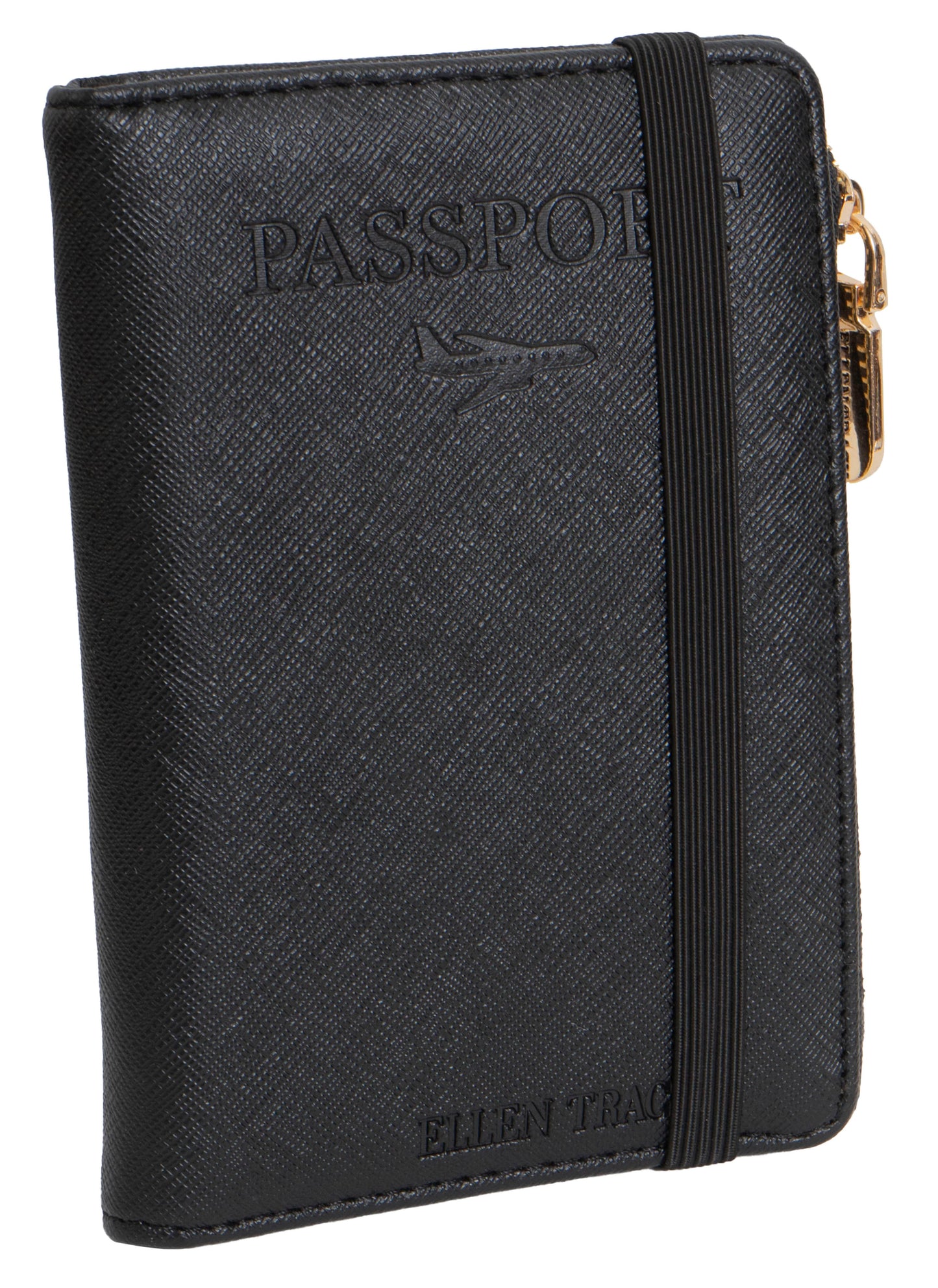 Ellen Tracy Saffiano Passport Holder