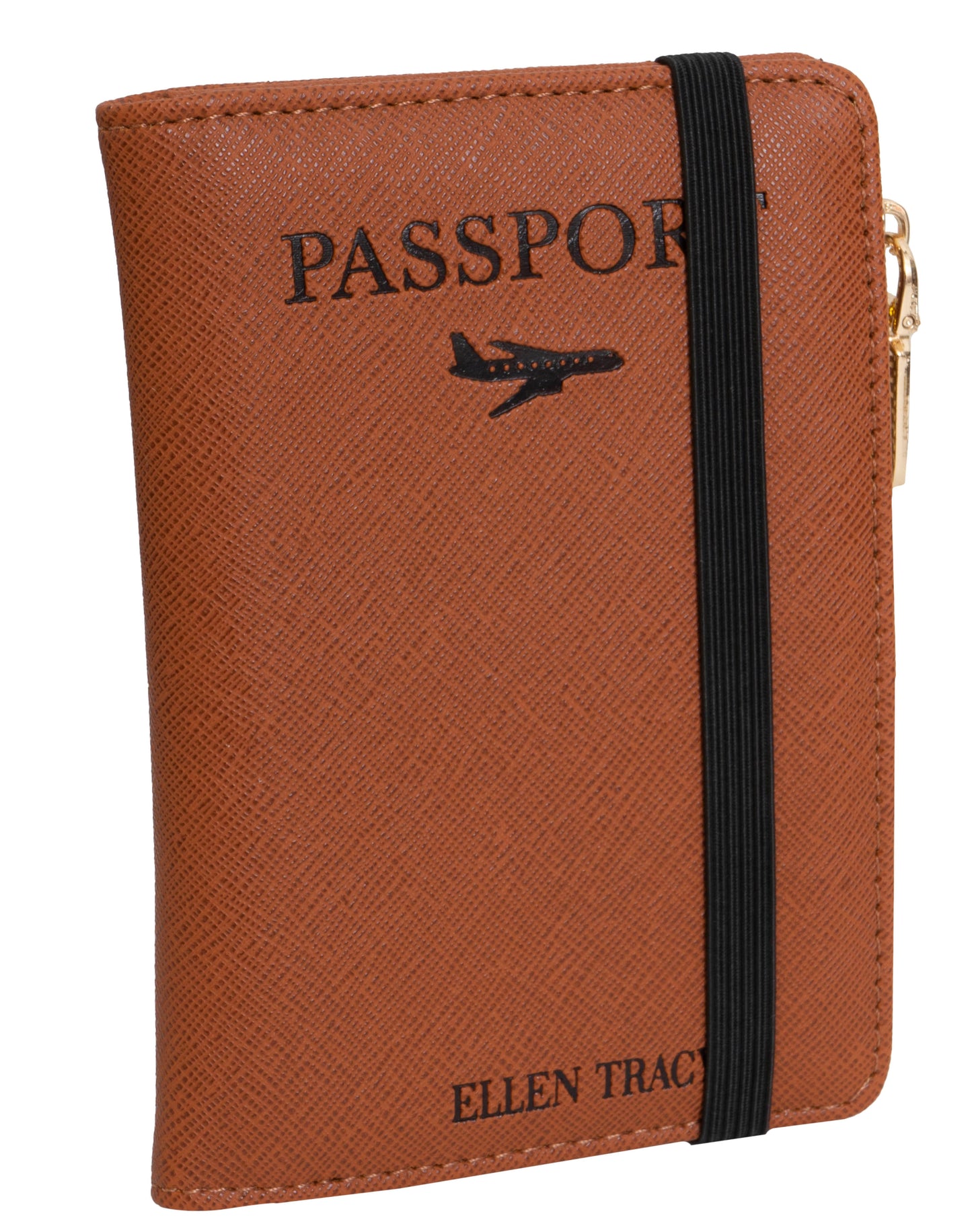 Ellen Tracy Saffiano Passport Holder