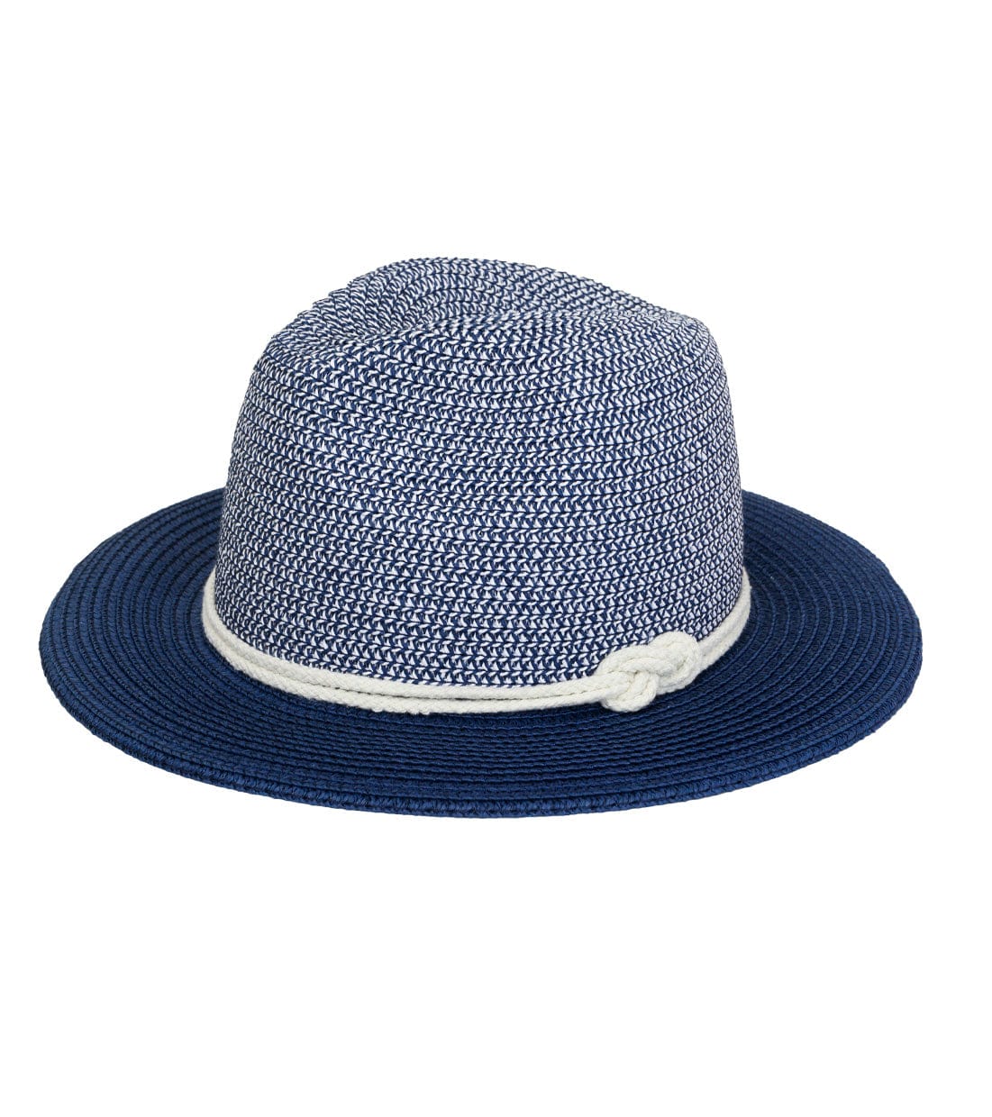 Magid Rope Two Tone Straw Panama Hat