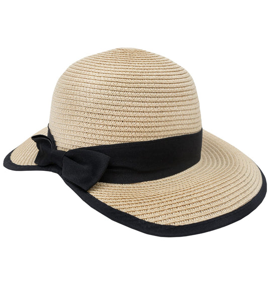 Magid Ribbon Straw Garden Hat