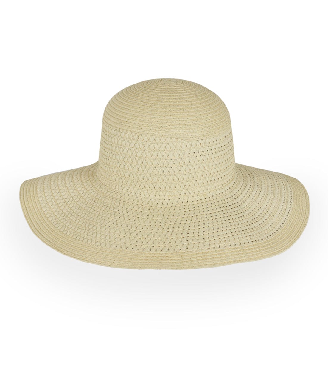 Magid Perforated Braided Straw Floppy Hat