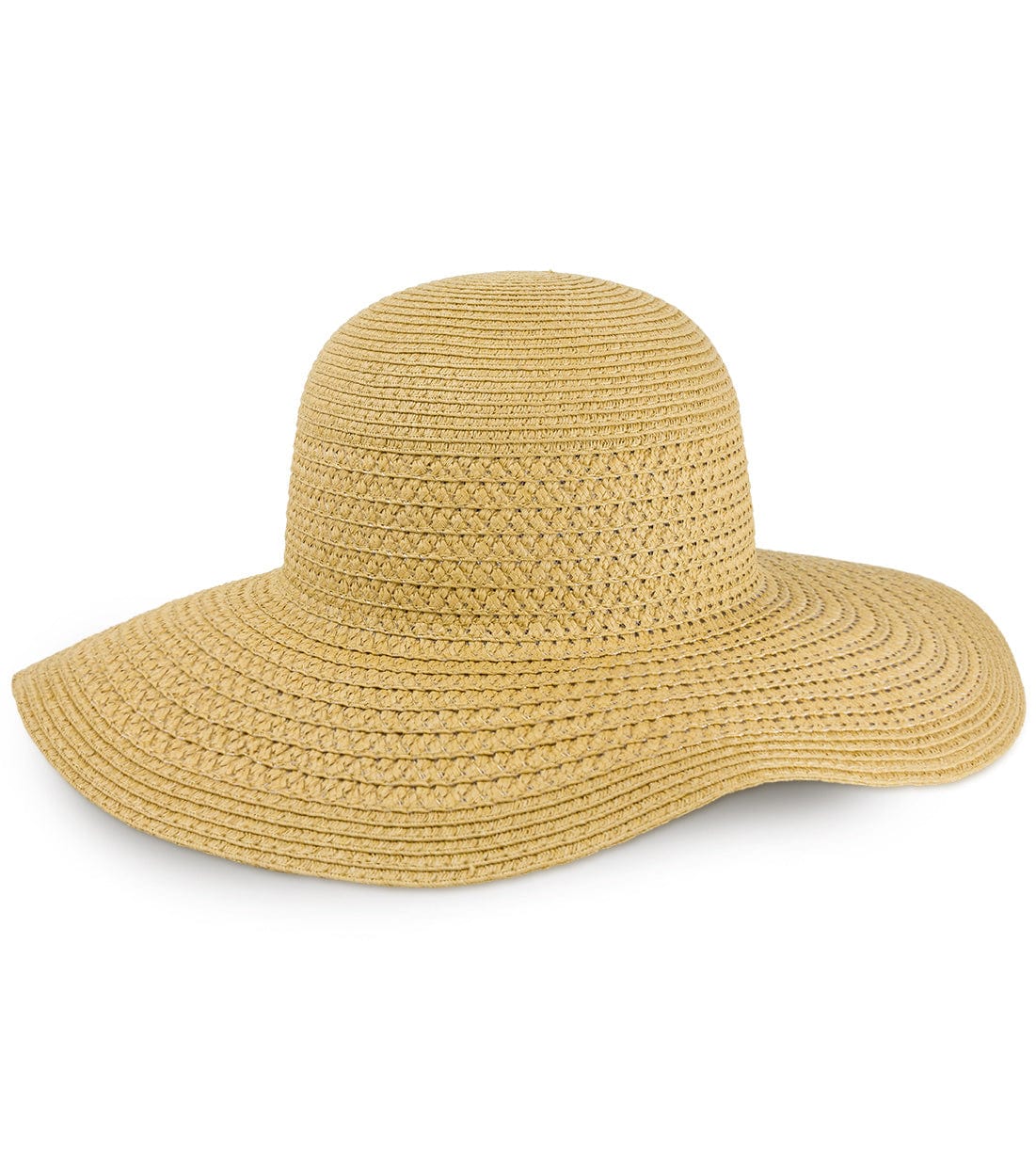 Magid Perforated Braided Straw Floppy Hat