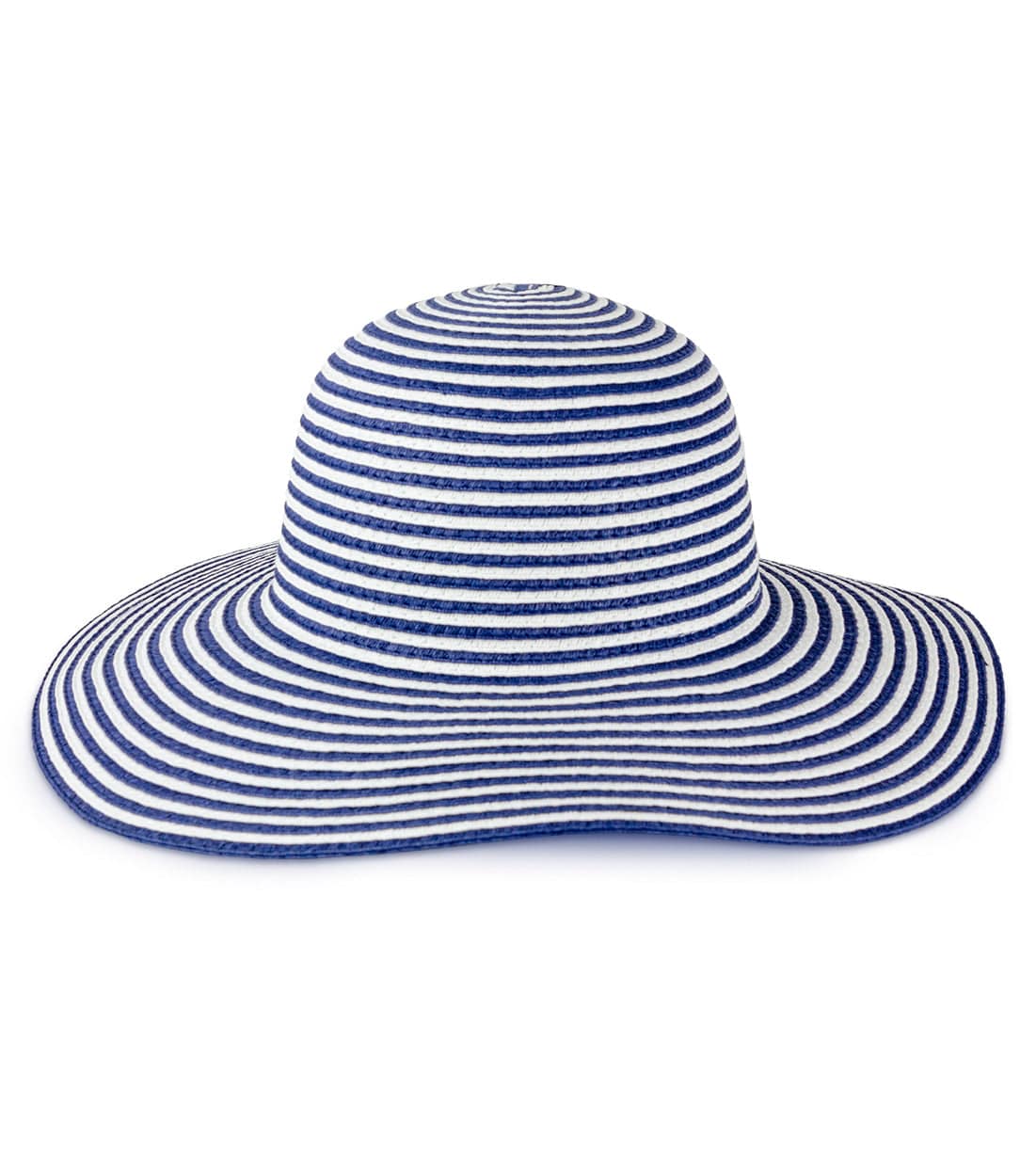 Magid Striped Straw Floppy Hat