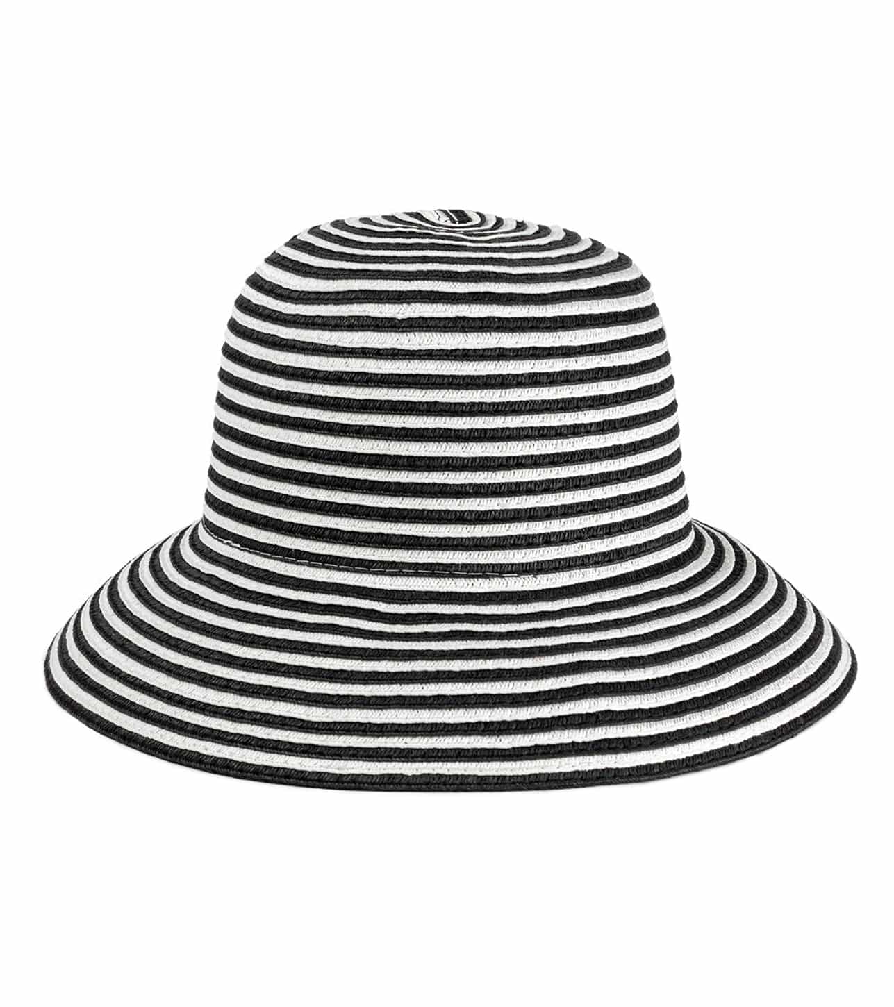 Magid Striped Straw Bucket Hat