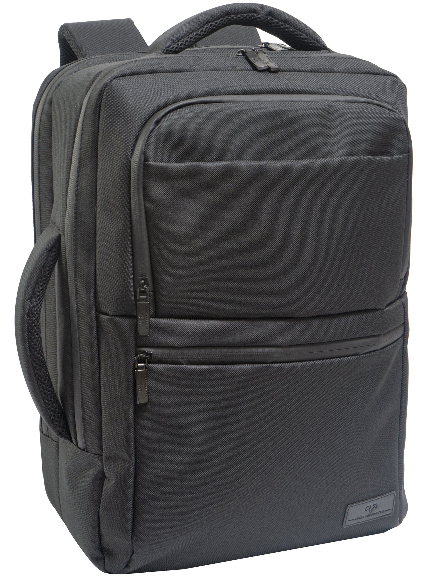 Jack Abrahams The Bristol Twill Nylon 19-In Convertible Travel Backpack