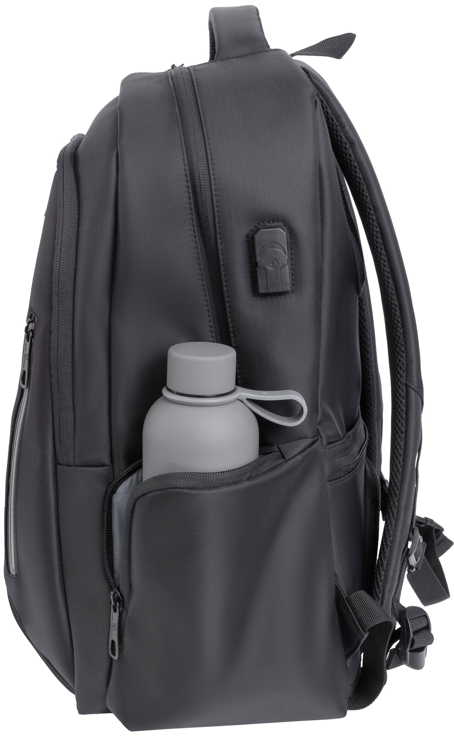 Jack Abrahams |The Easton | Men's 18-In Coated Workbook Backpack with USB Port