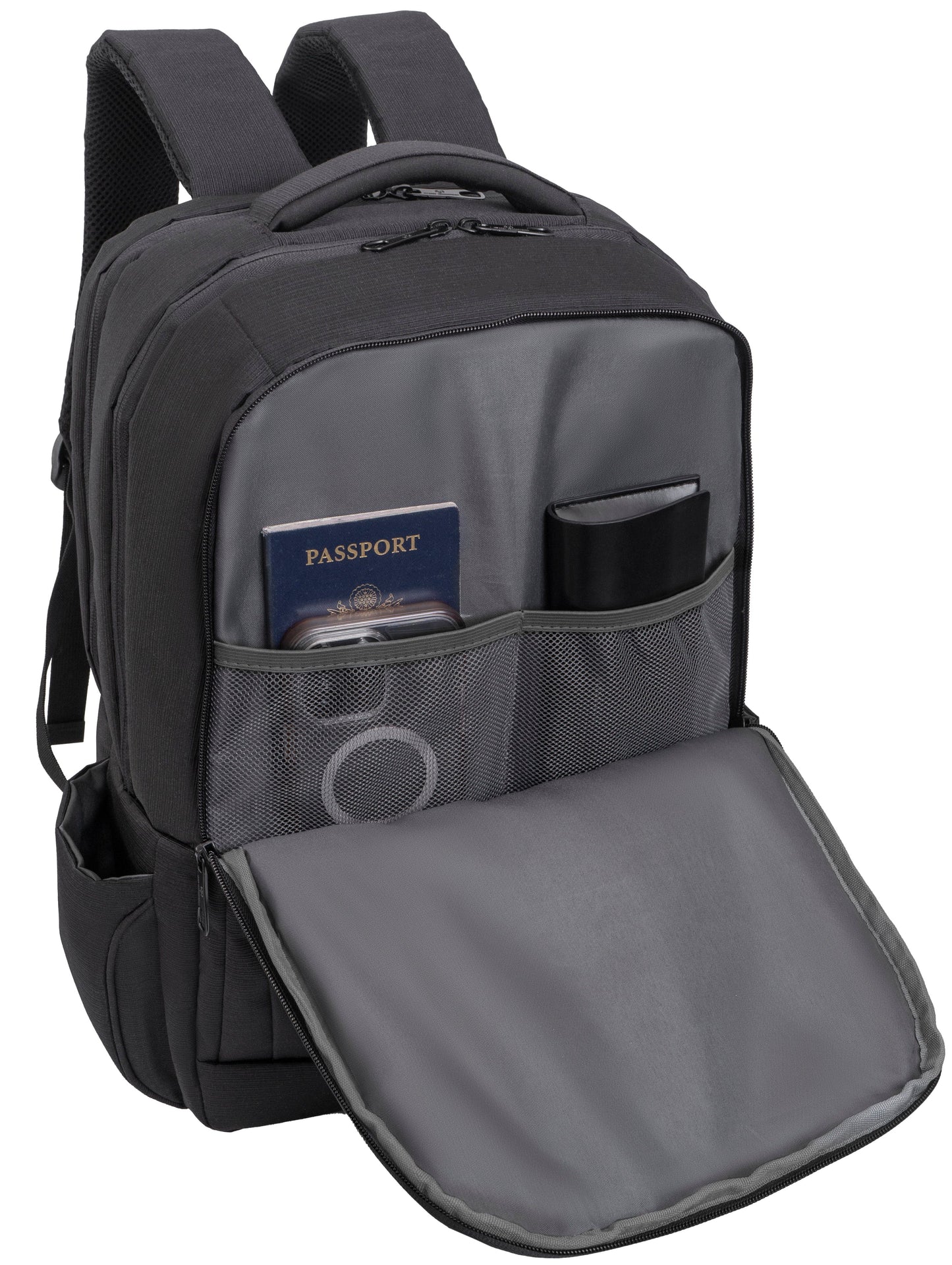 Jack Abrahams |The Columbia | Men's 18-In Lightweight Textured Workbook Backpack with USB Port