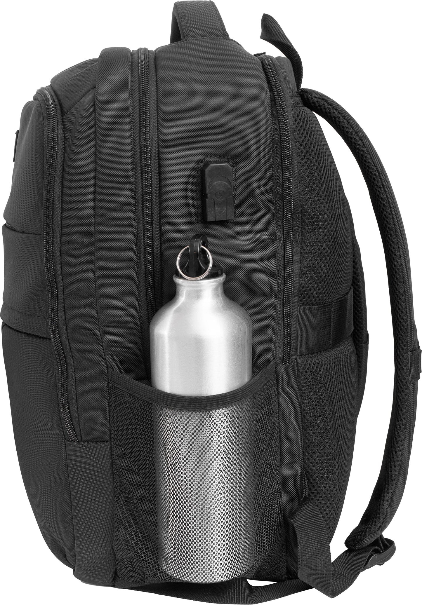 The Hamilton | 18-In 1680D Workbook Backpack with USB Port