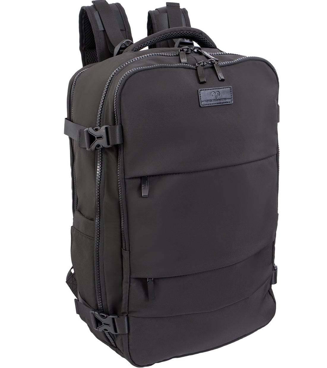 Jack Abrahams The Diego | 19-In Nylon Travel Backpack with Shoe Compartment