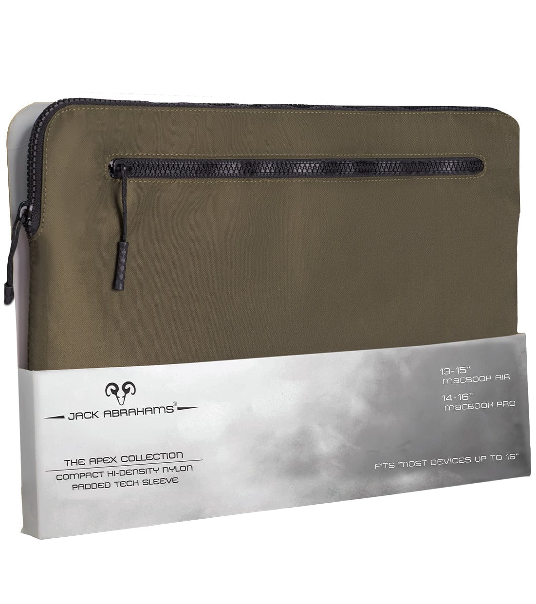 Jack Abrahams The Apex Nylon Protective Padded Laptop Sleeve 3L