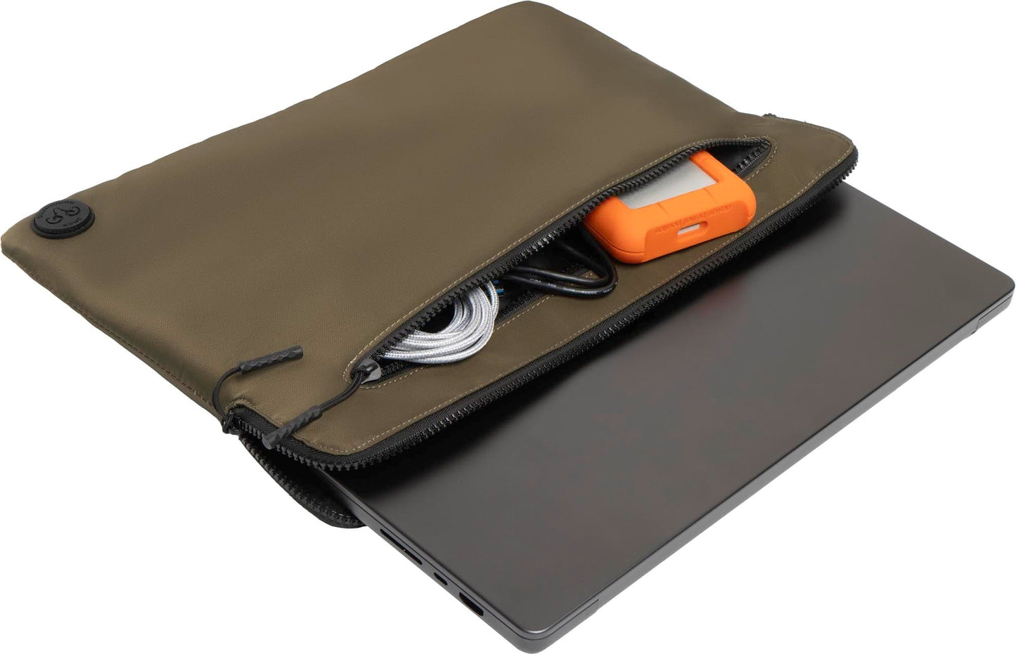 Jack Abrahams The Apex Nylon Protective Padded Laptop Sleeve 3L