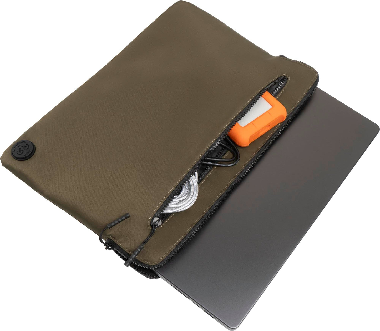 Jack Abrahams The Apex Nylon Protective Padded Laptop Sleeve 3L