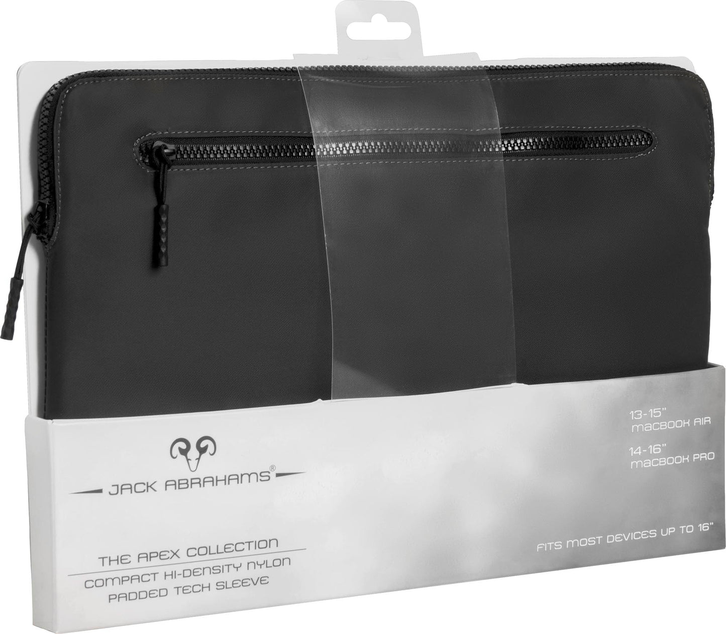 Jack Abrahams The Apex Nylon Protective Padded Laptop Sleeve 3L