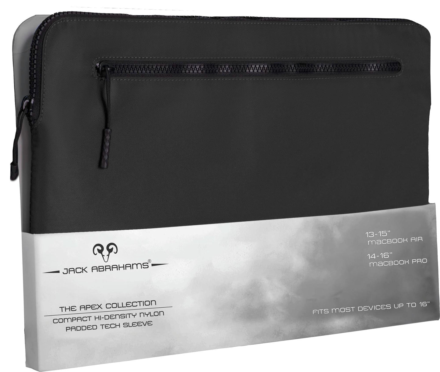 Jack Abrahams The Apex Nylon Protective Padded Laptop Sleeve 3L