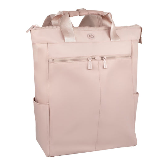 Joan & David The Whitney 18 Inch Twill Nylon Backpack