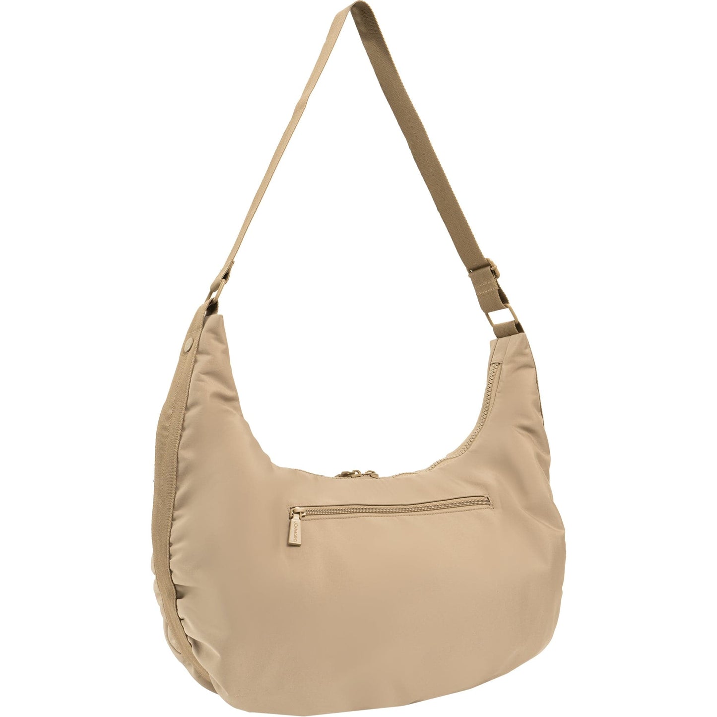 Joan and David Crescent Puffer Nylon Tote