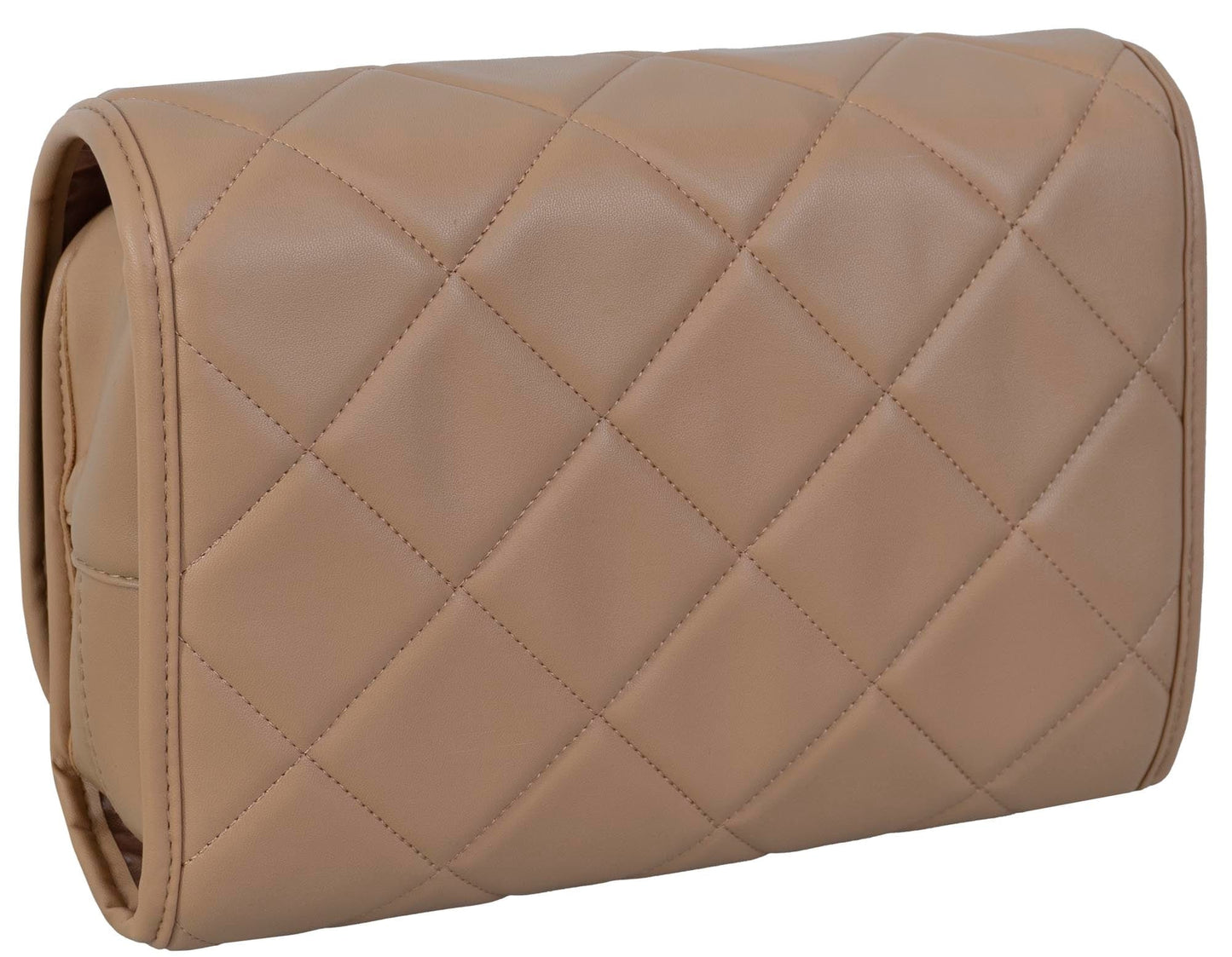 Joan & David Diamond Quilted Roll Hanging Travel Toiletry Organizer Bag