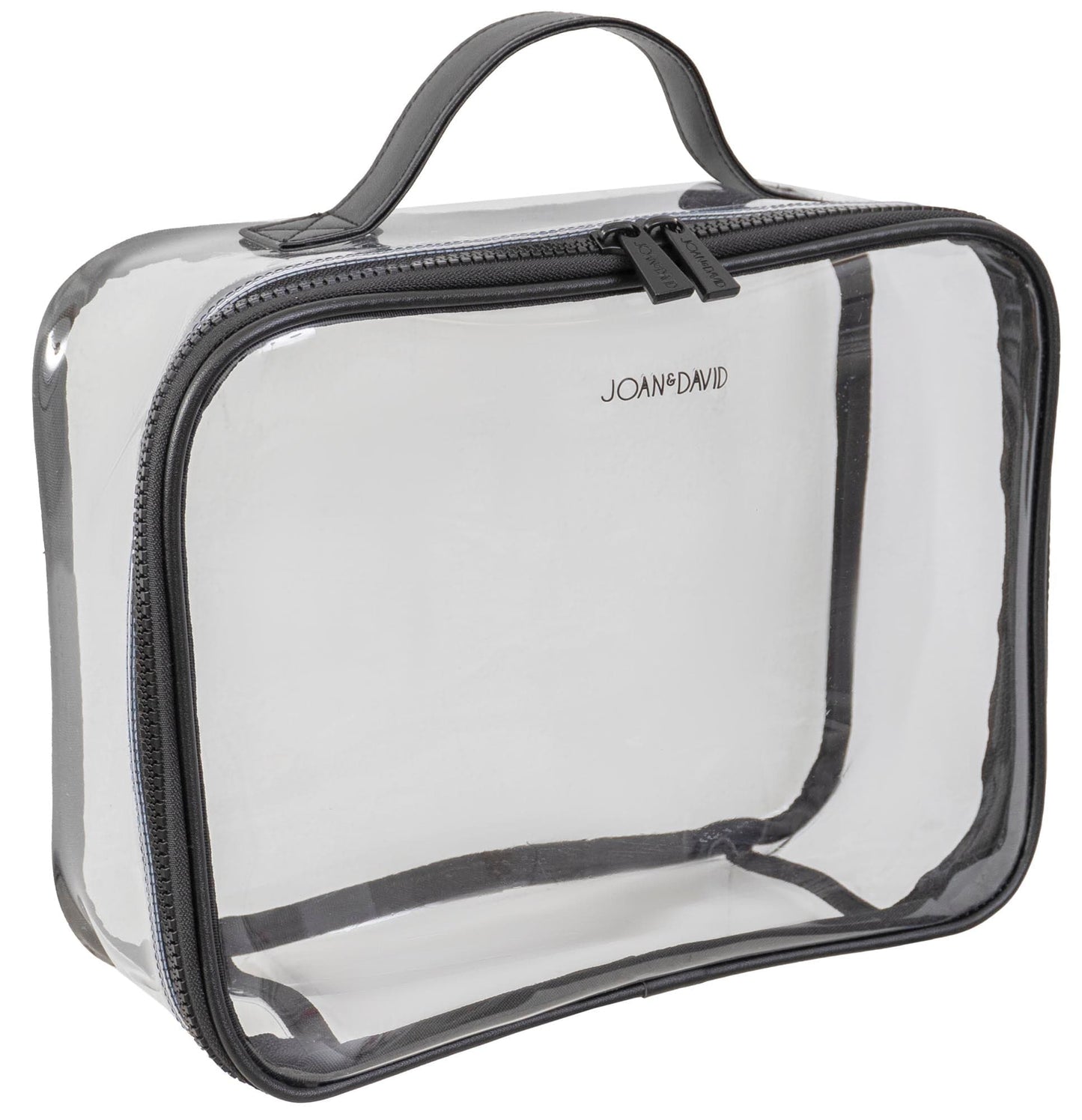 Joan & David Tonal Sport Nylon 4-Piece Clear Cosmetic Bag Set