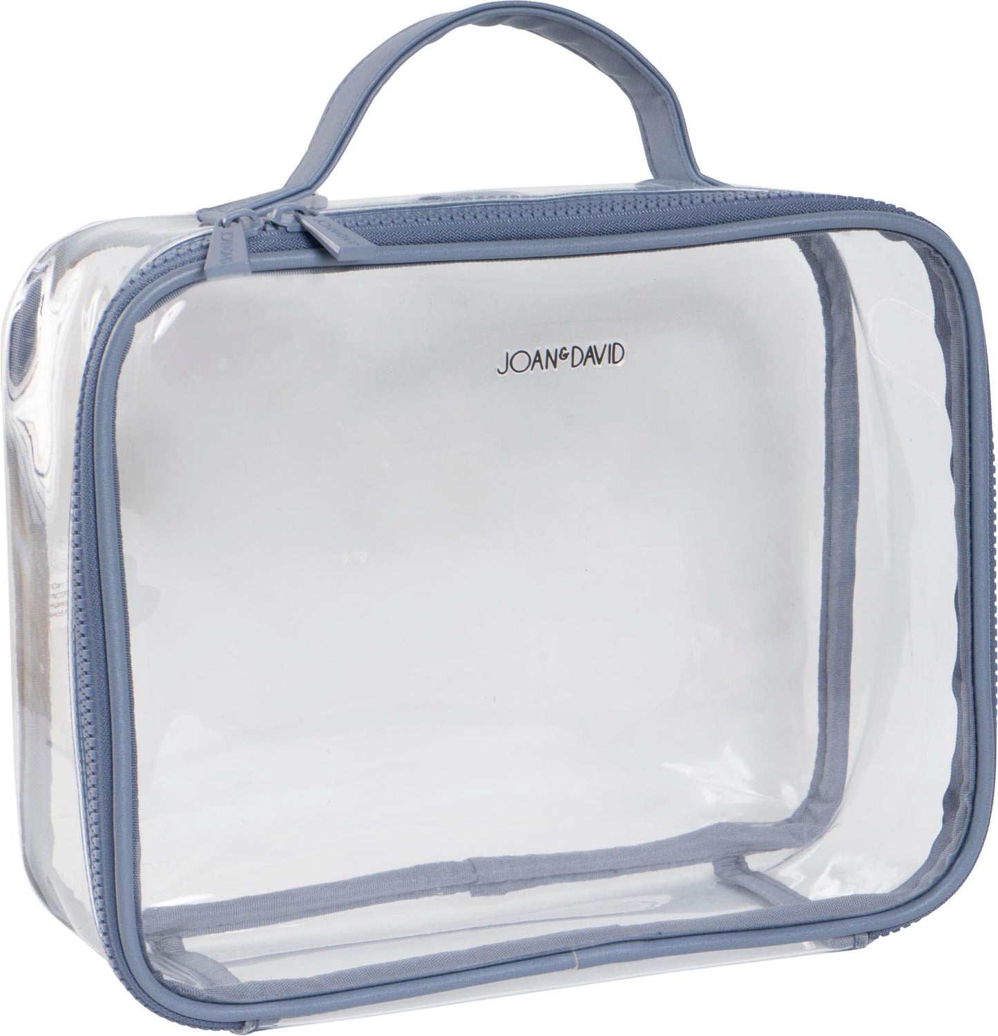 Joan & David Tonal Sport Nylon 4-Piece Clear Cosmetic Bag Set