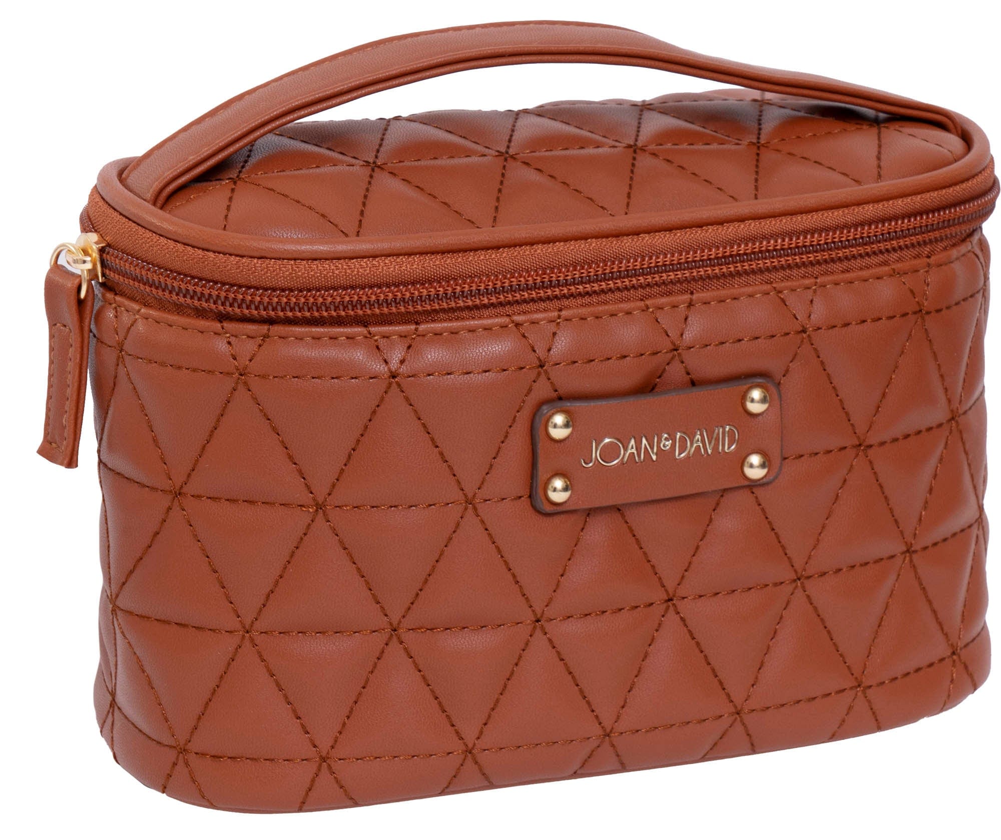 Joan & David The Triangle Quilted 4 Piece Cosmetic Bag Set – Magid NYC