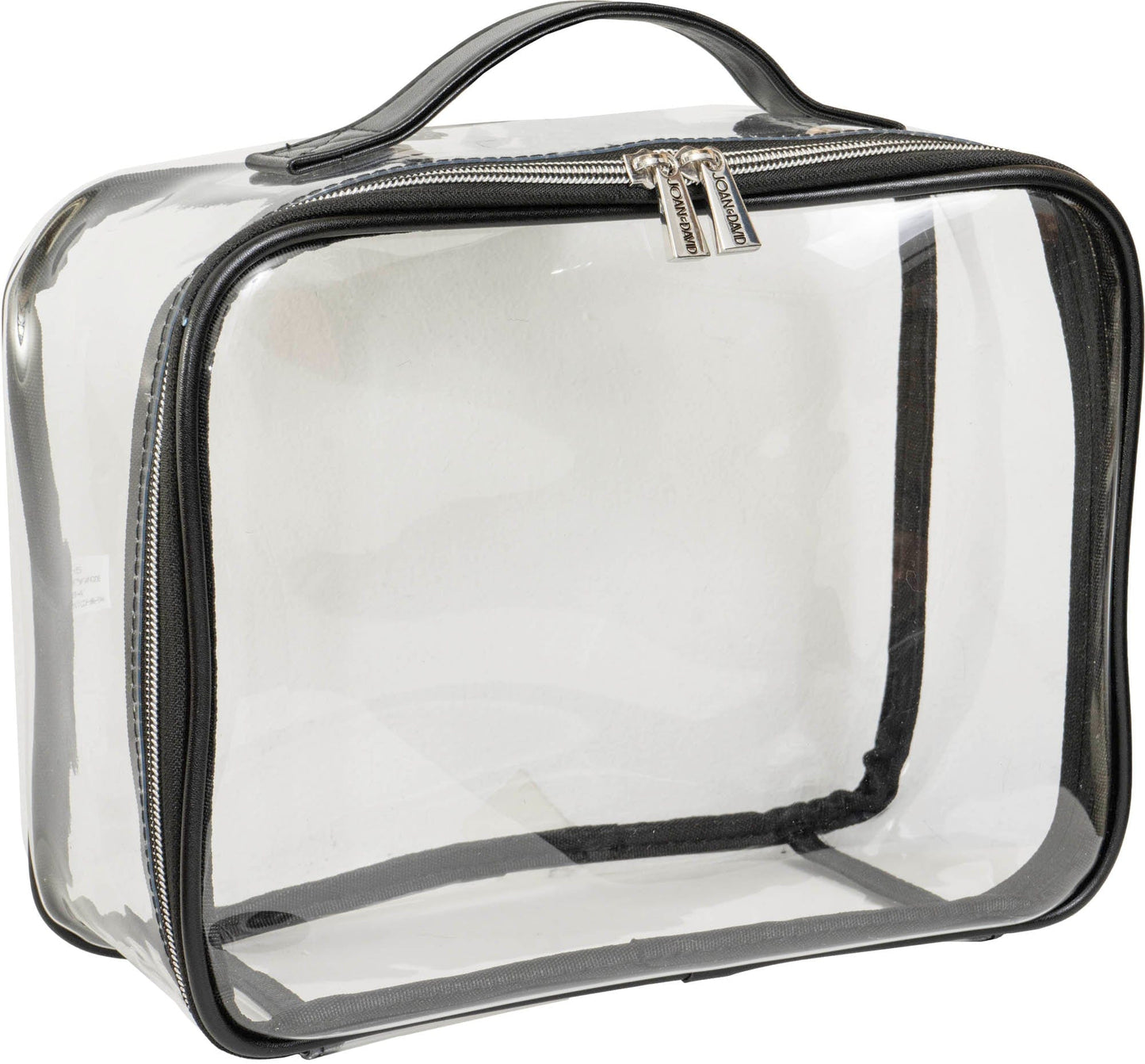 Joan & David Woven 4 Piece Clear Cosmetic Bag Set